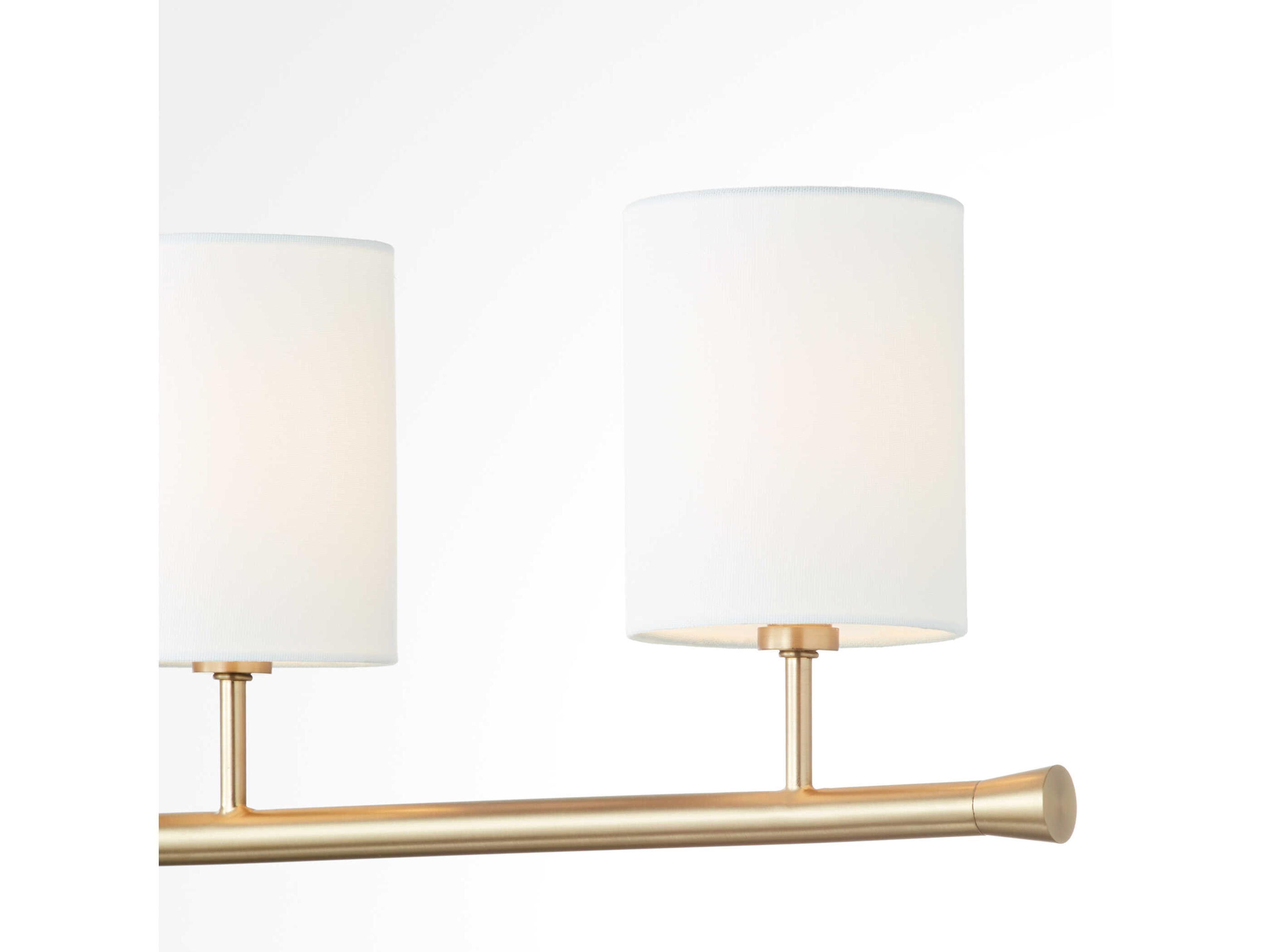 Quorum Harmony 7-Light Aged Brass Cylinder Island Pendant