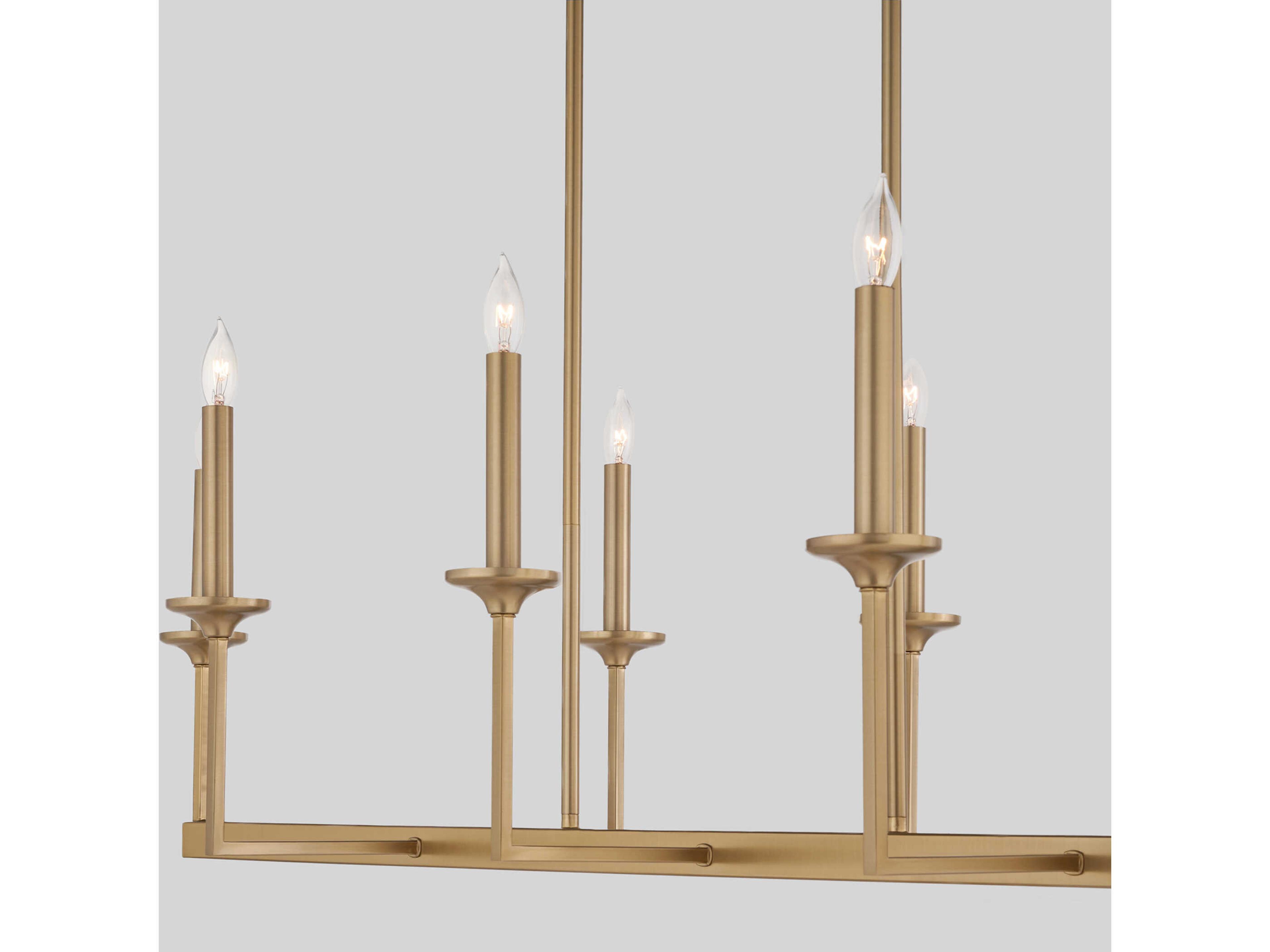 Quorum Eldorado 8-Light Aged Brass Island Pendant