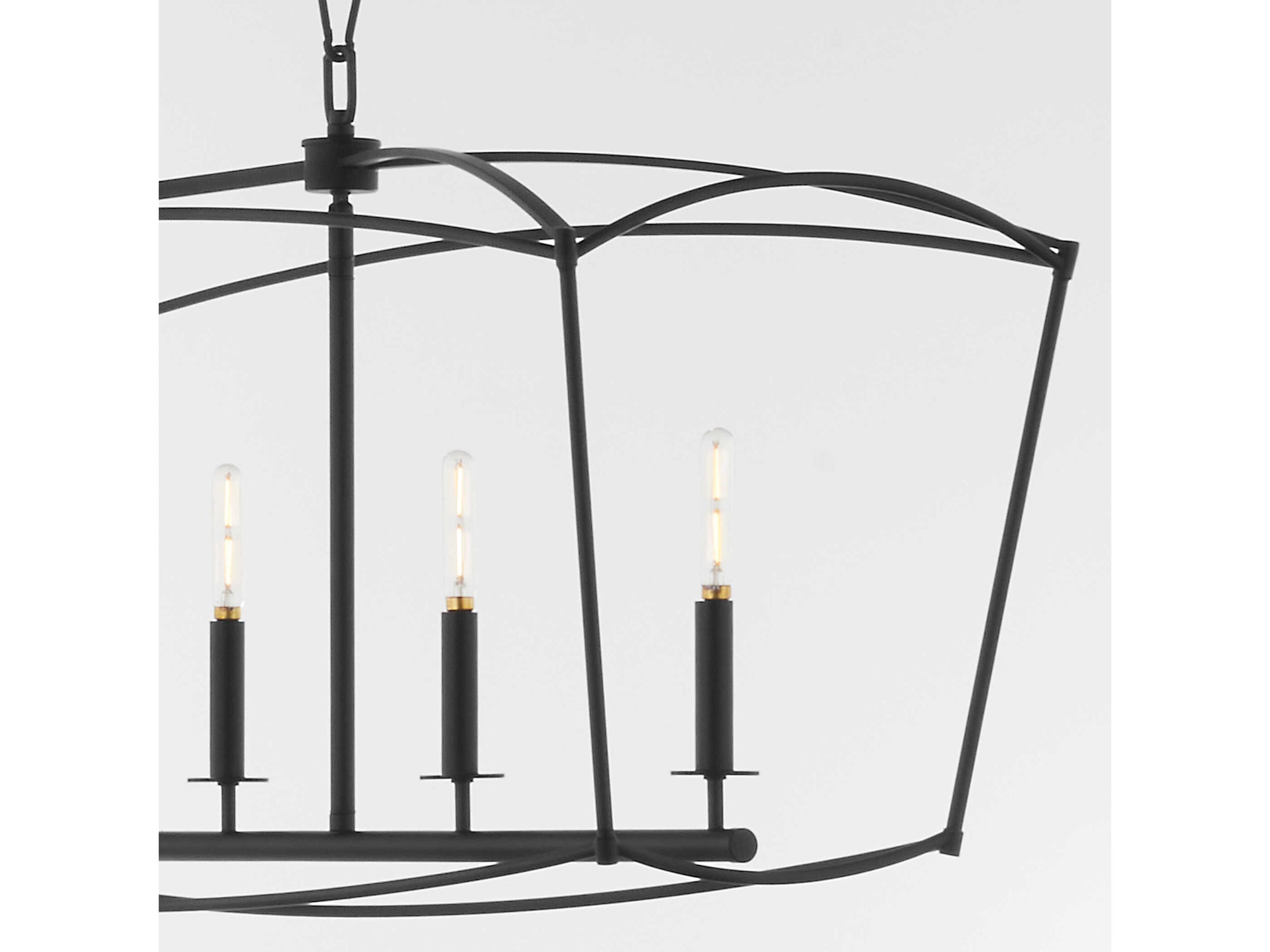 Quorum Mantle 5-Light Matte Black Island Pendant