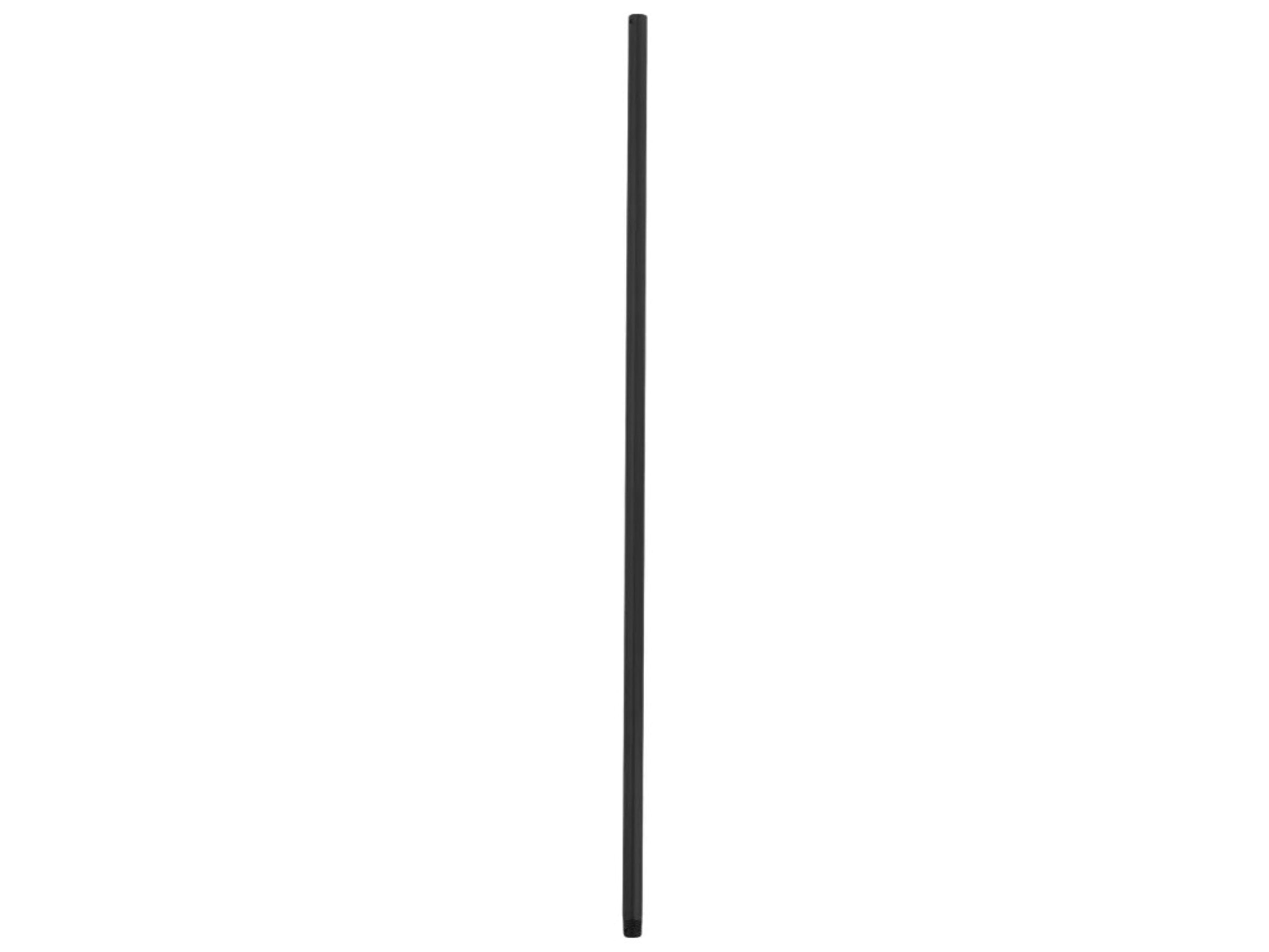 Quorum 48" Matte Black Downrod