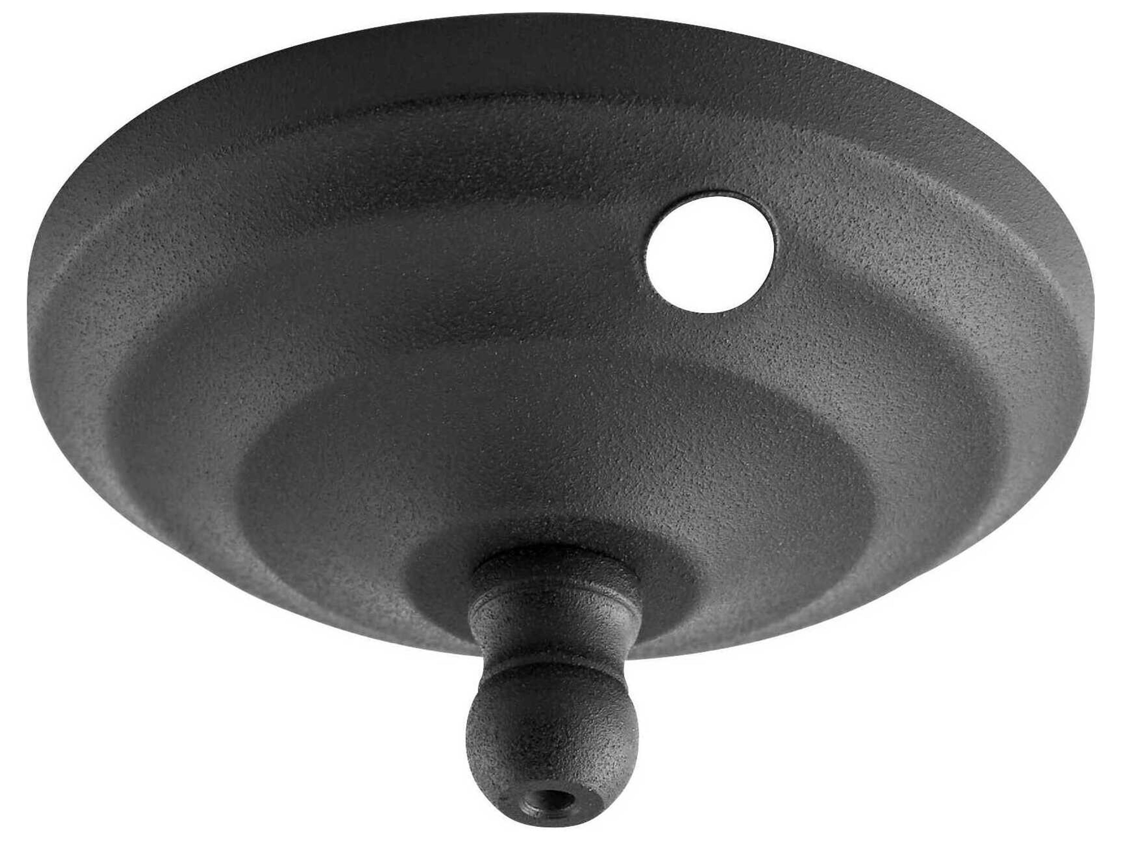 Quorum Textured Black Bowl Kit Cap