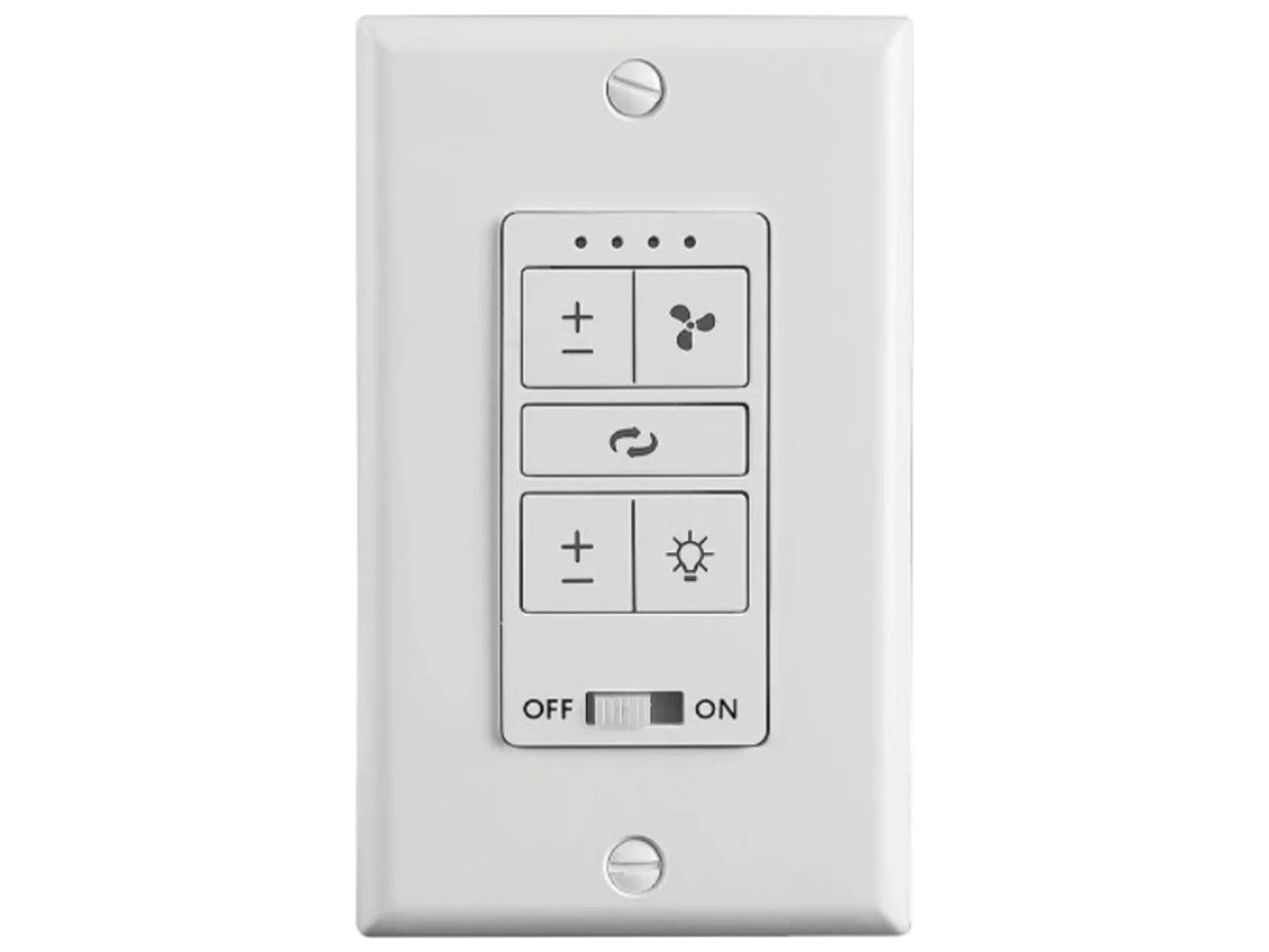 Quorum White DC Motor Wall Control