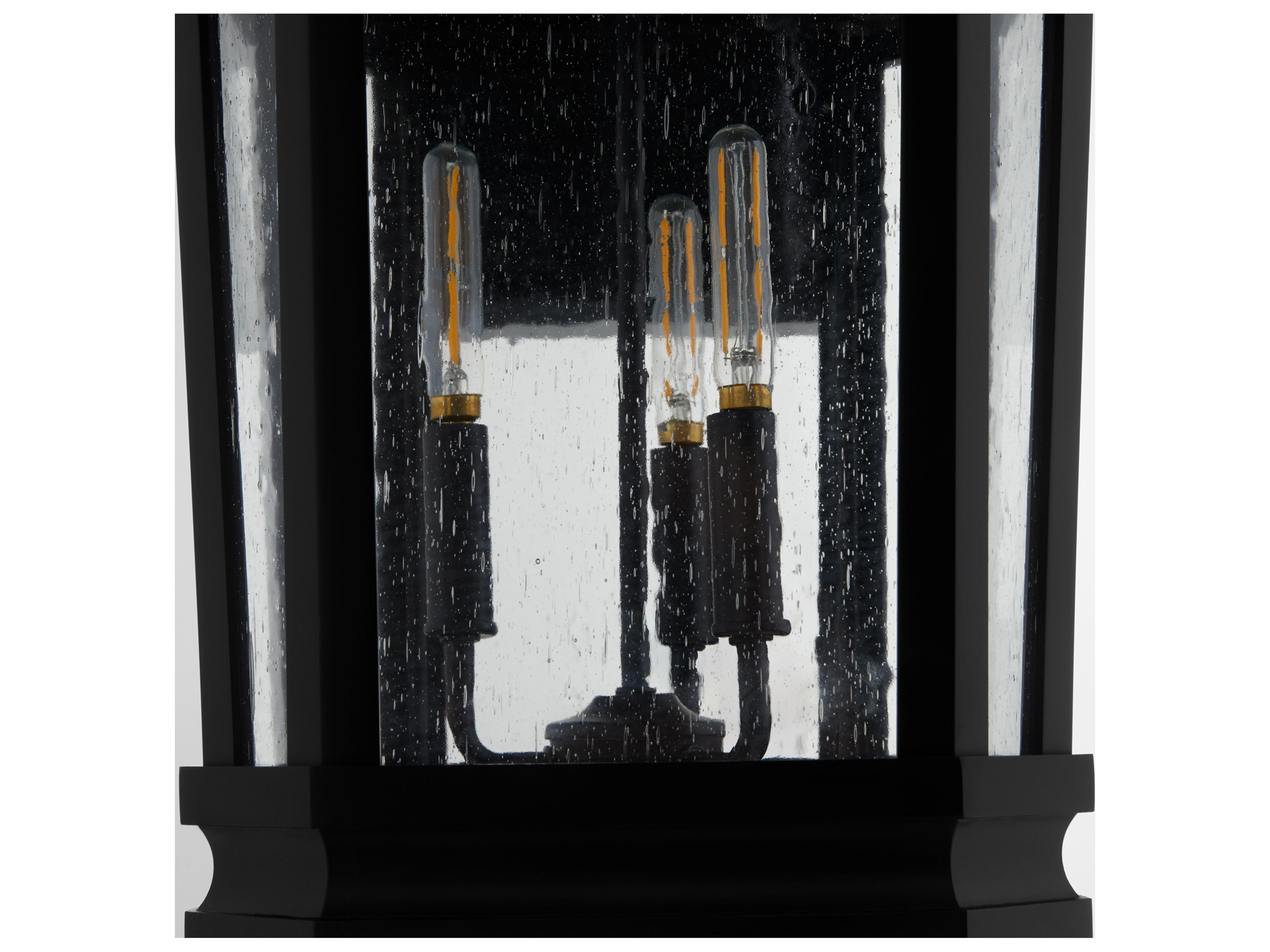 Quorum Murphy 3-Light Outdoor Wall Light