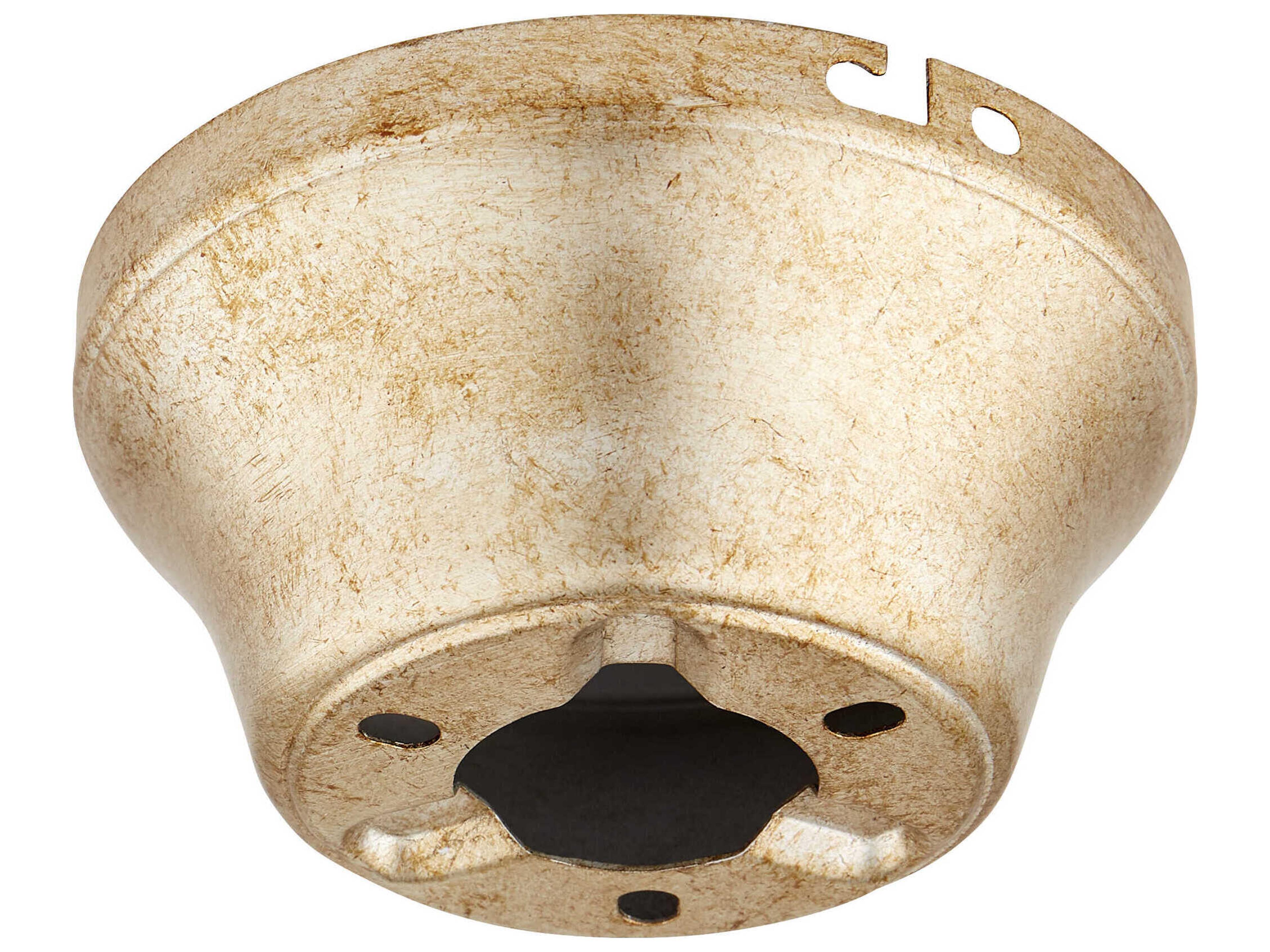 Quorum Aged Silver Leaf Hugger Adapter