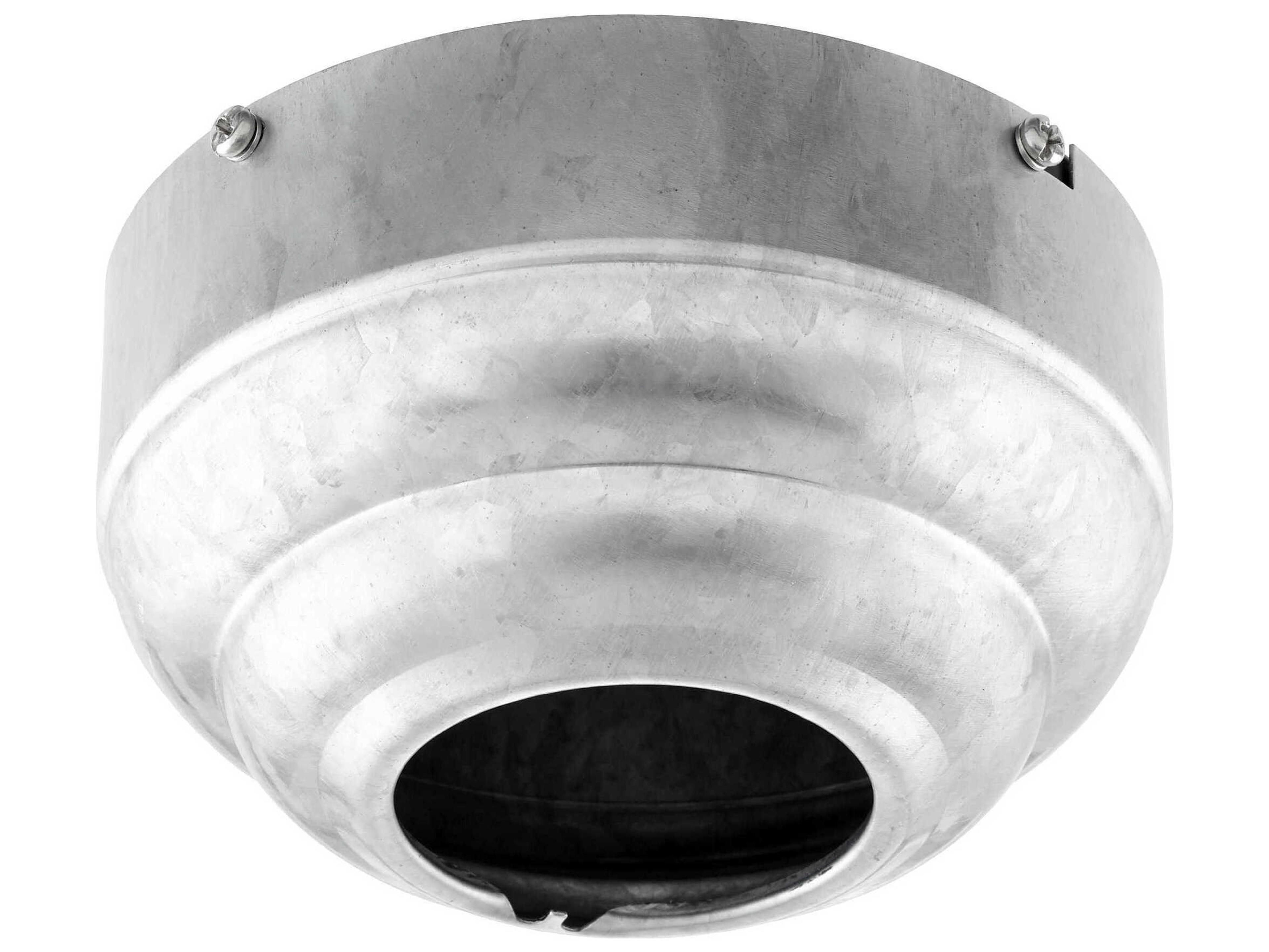 Quorum Galvanized 45 Degree Slope Ceiling Adapter