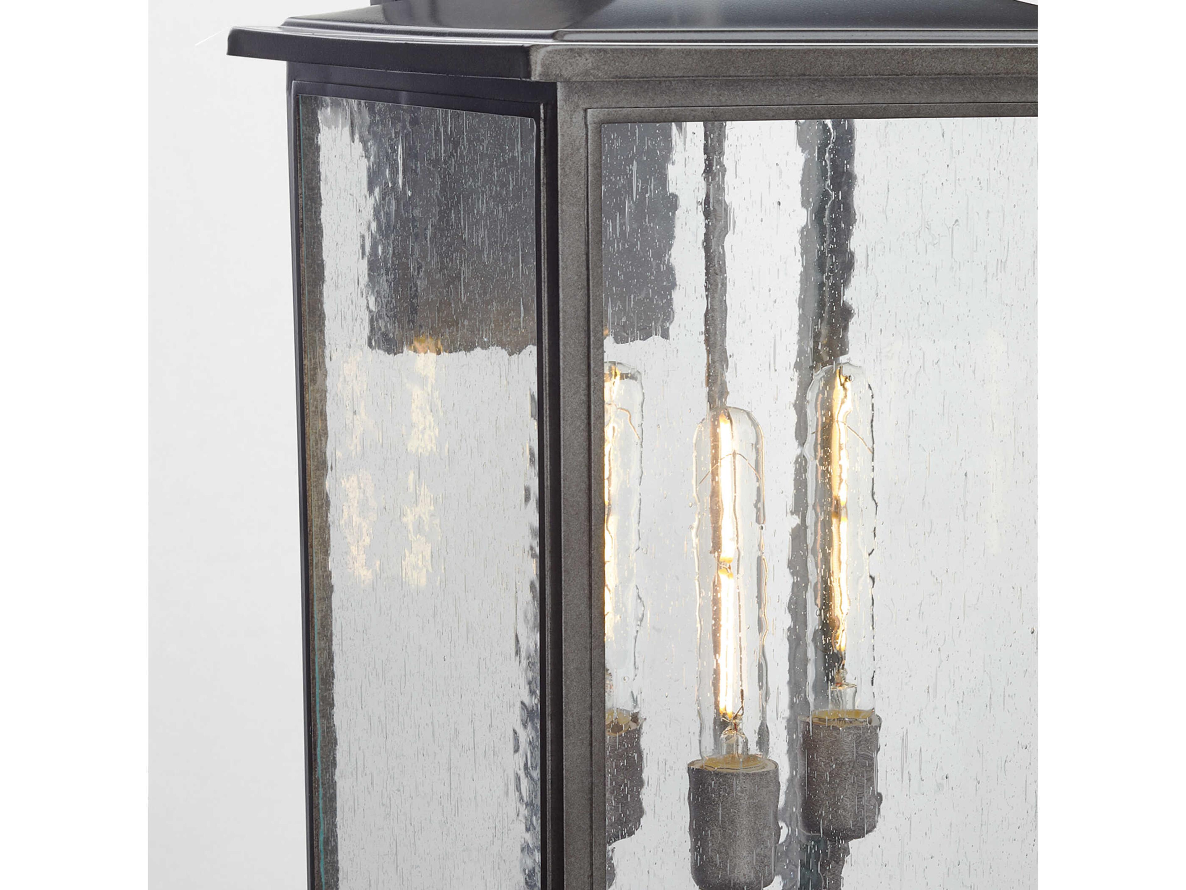 Quorum Riverside 3-Light Outdoor Wall Light