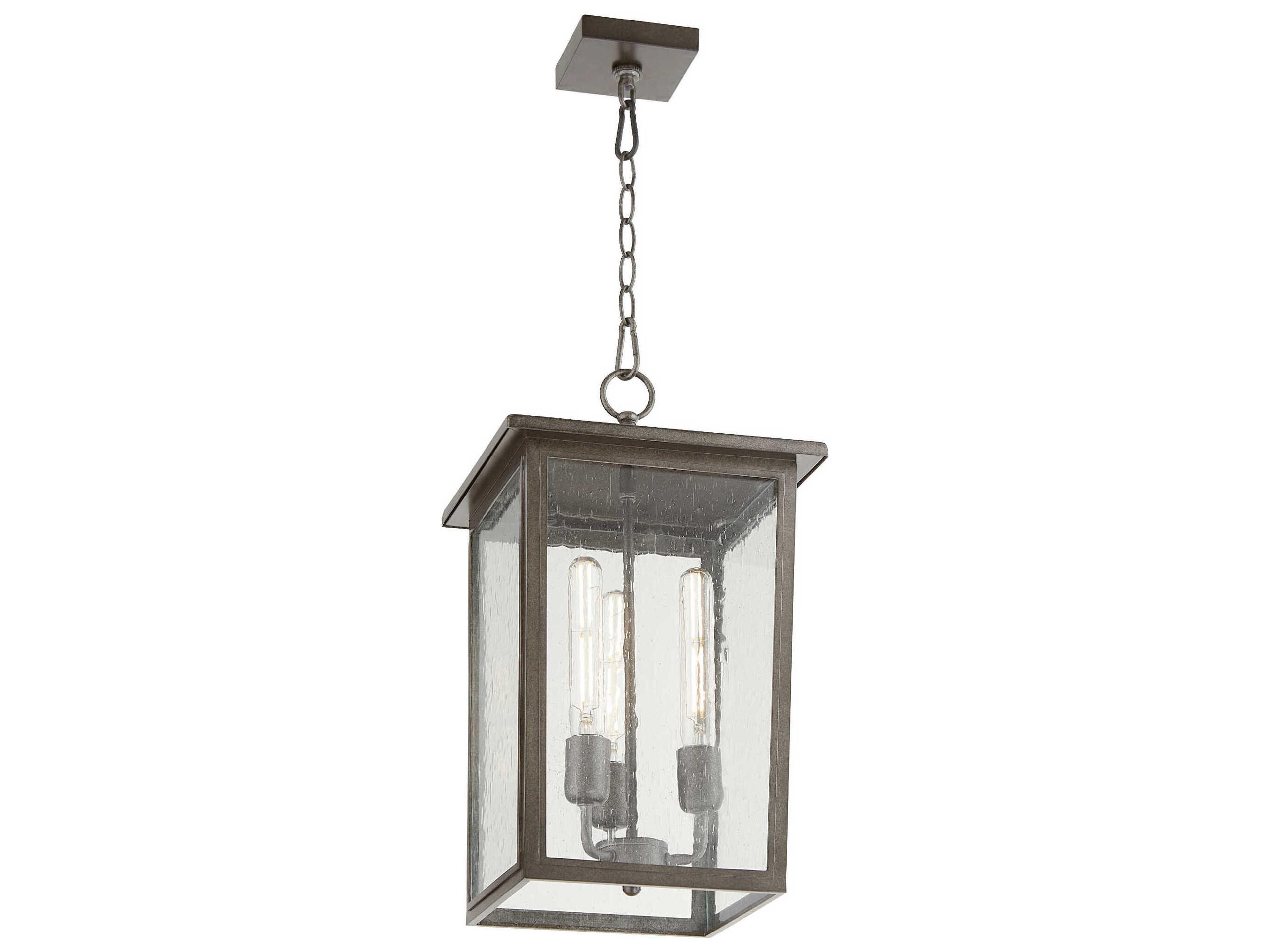 Quorum Riverside 3-Light Outdoor Hanging Light