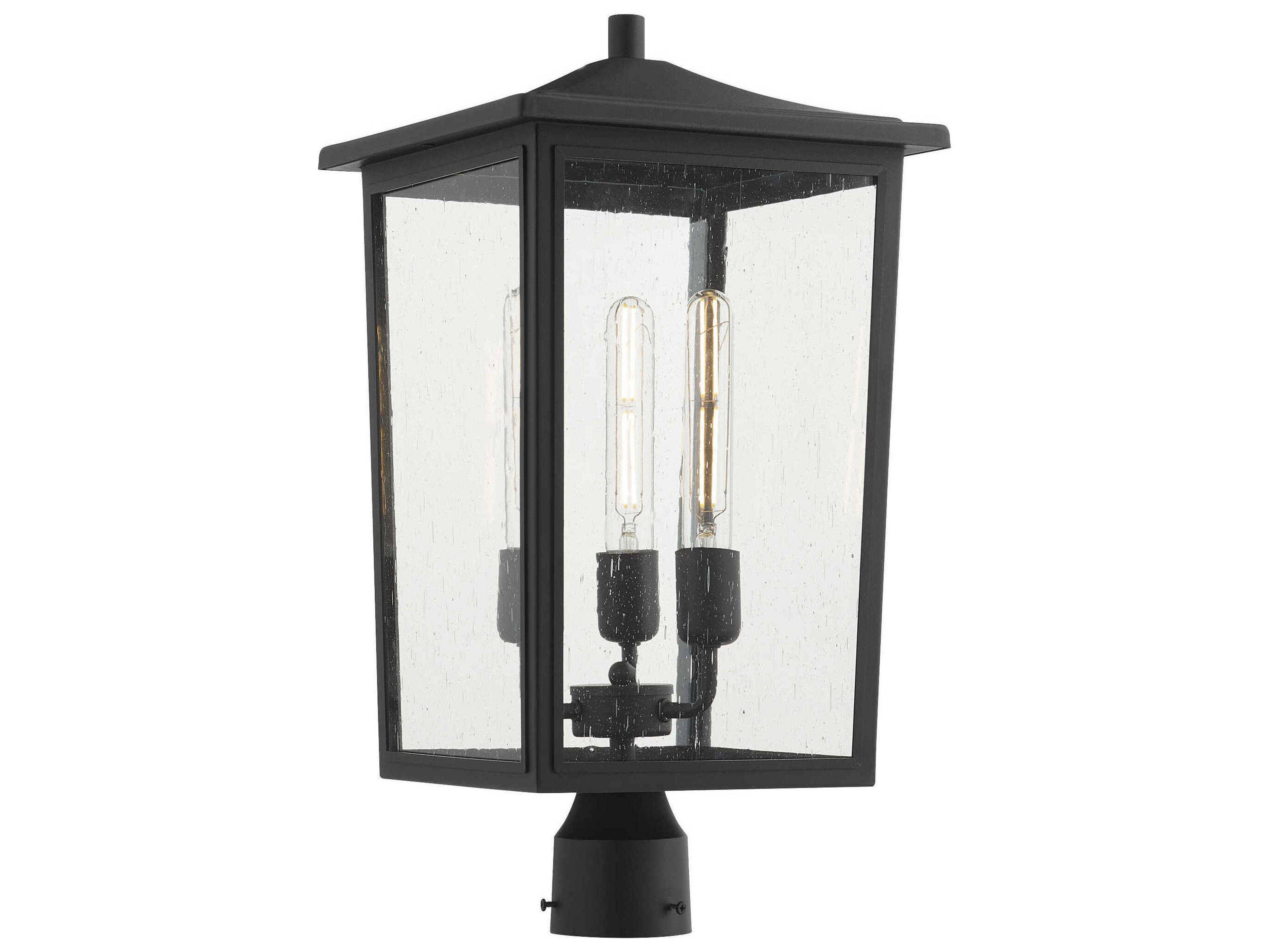 Quorum Riverside 3-Light Outdoor Post Light