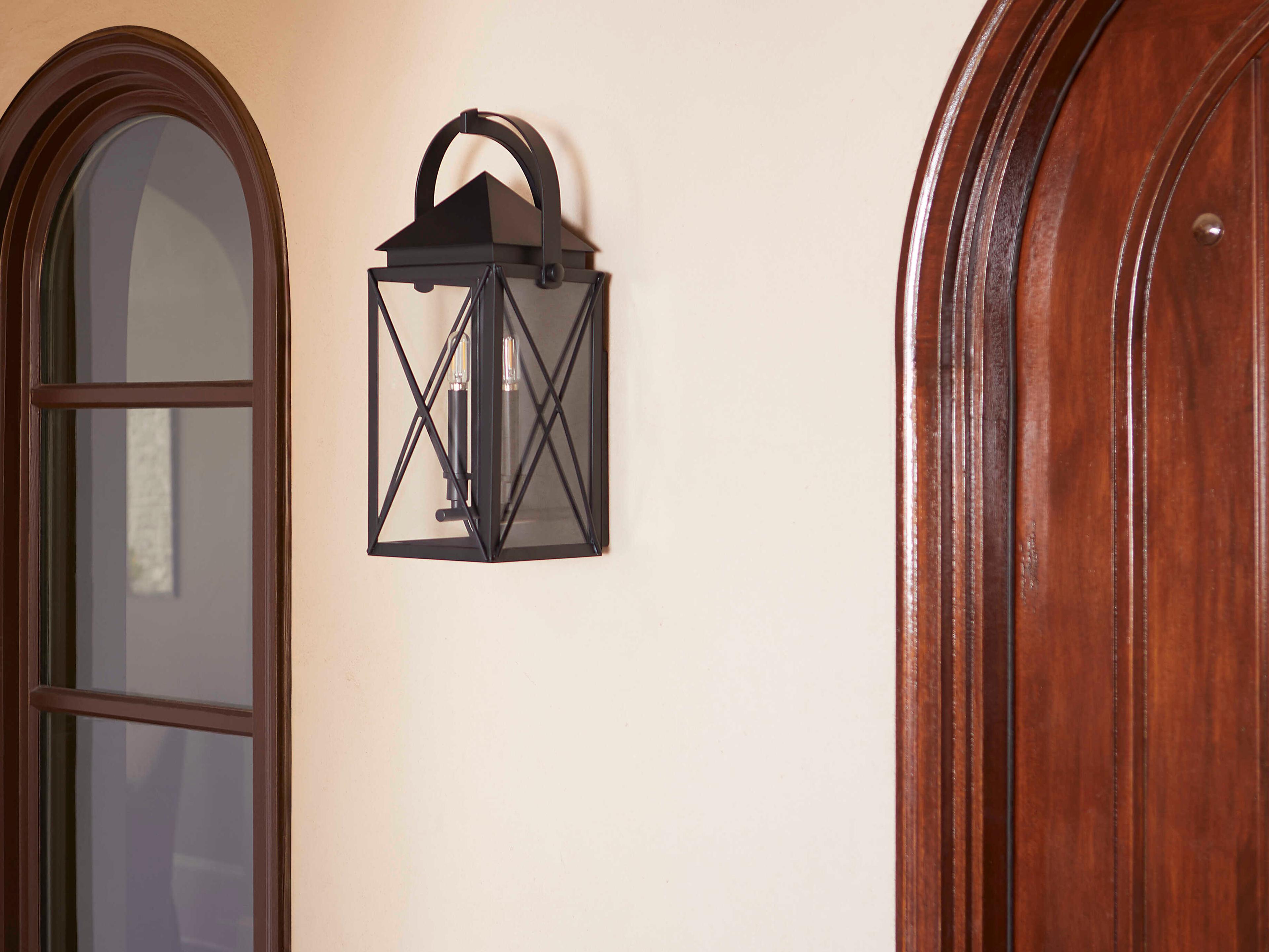 Quorum Mystic 2-Light Outdoor Wall Light