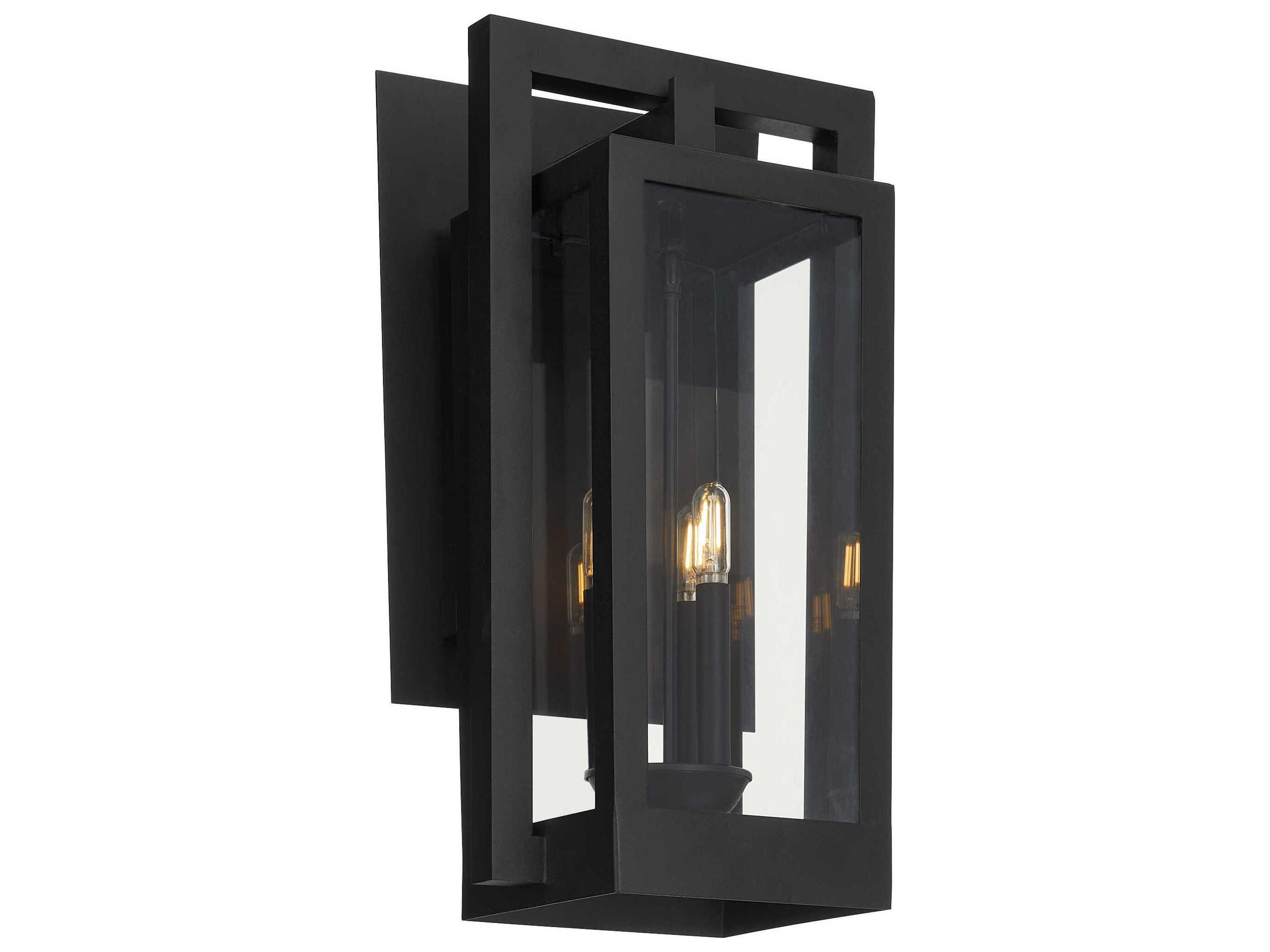 Quorum Marco 3-Light Outdoor Wall Light