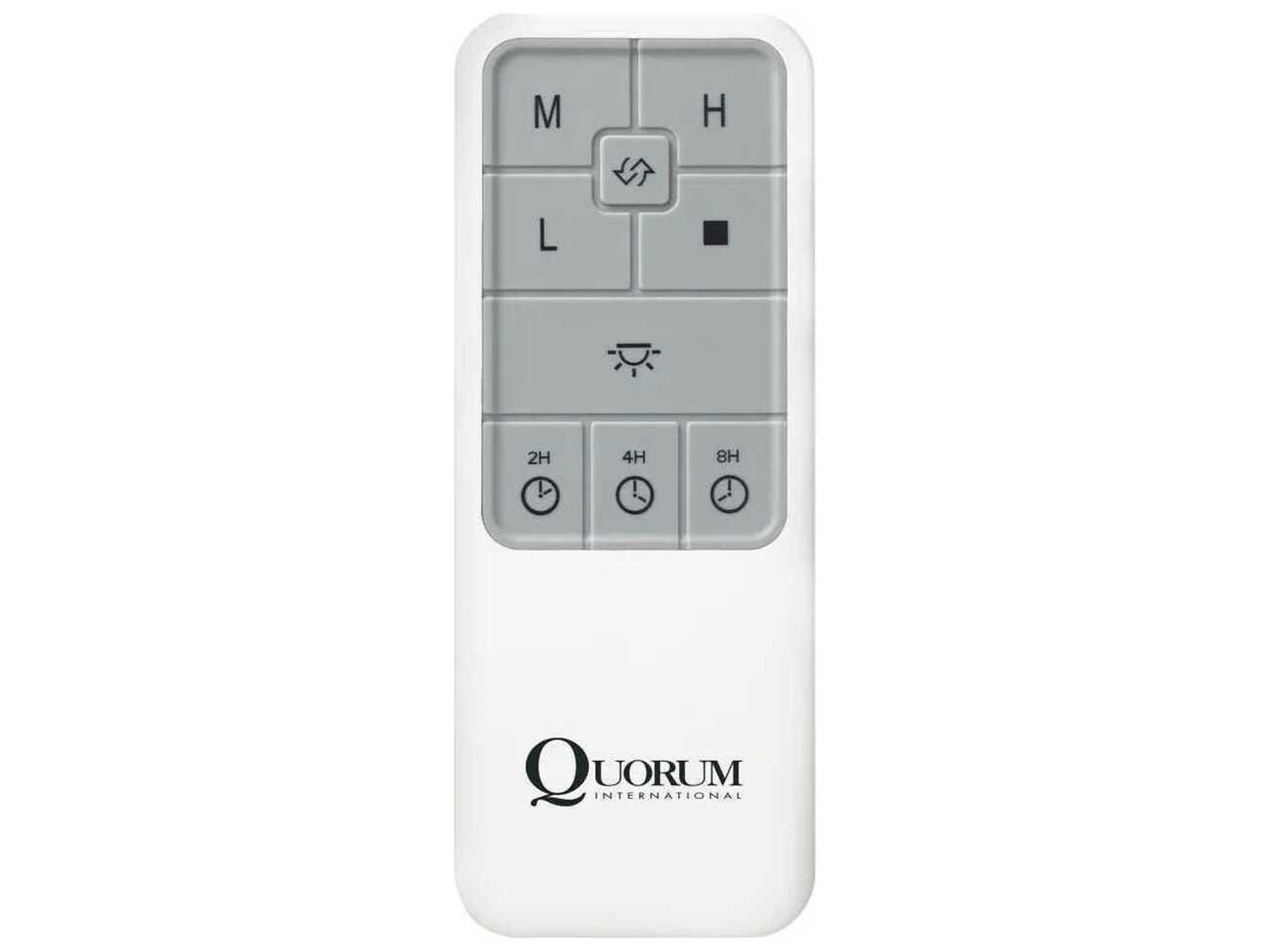 Quorum White AC Motor Remote Control
