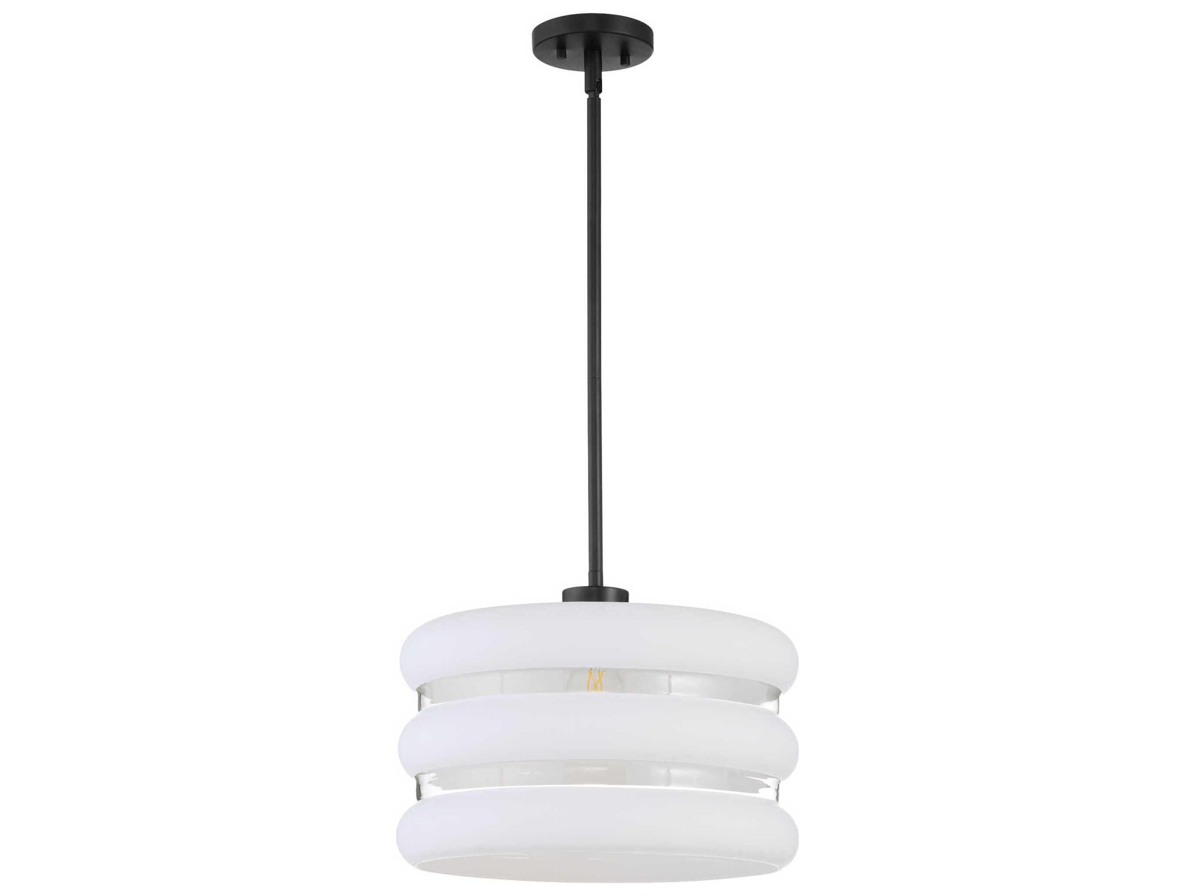 Gillis 1-Light Matte Black Pendant