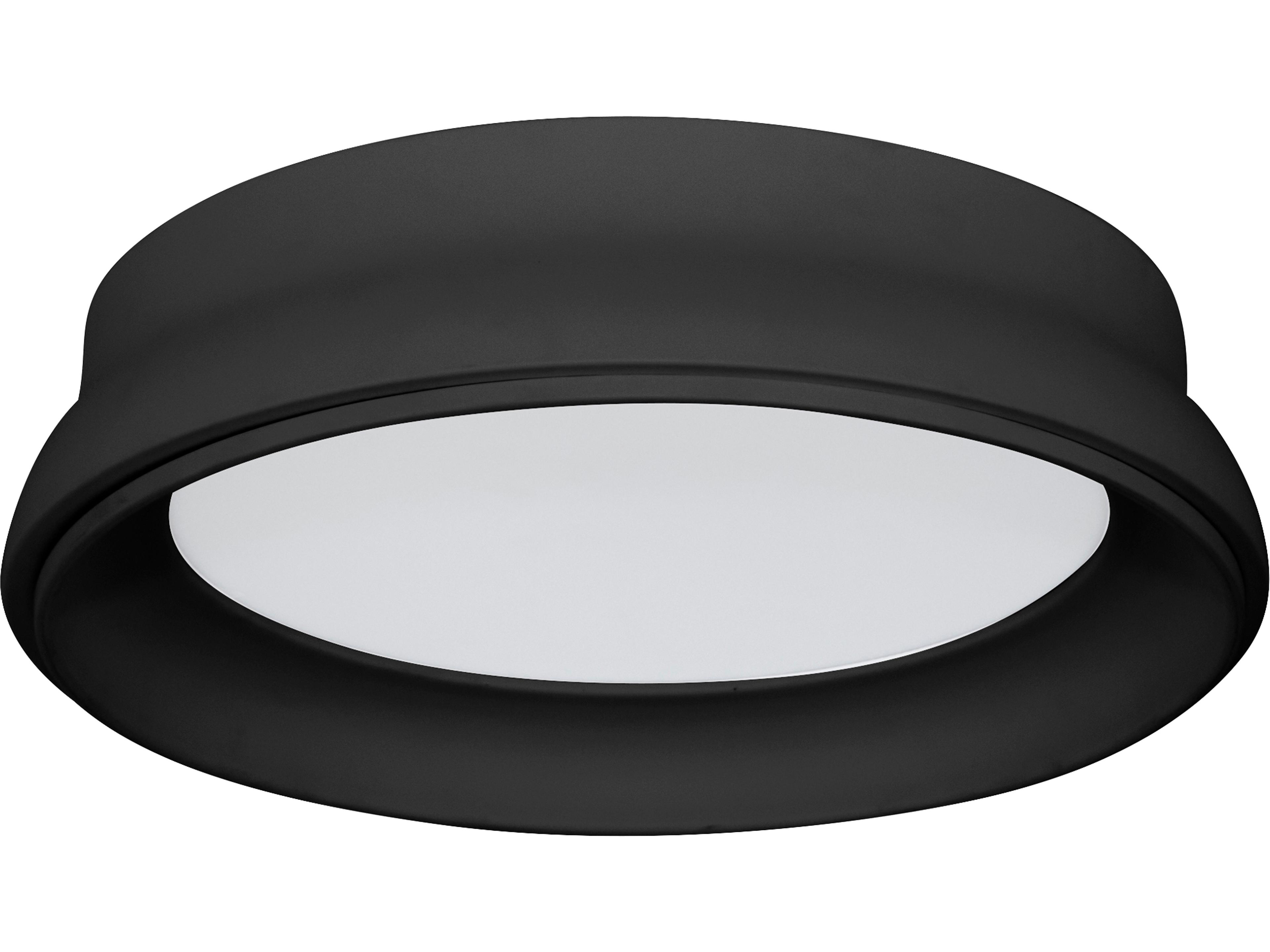 Legend Matte Black Flush Mount