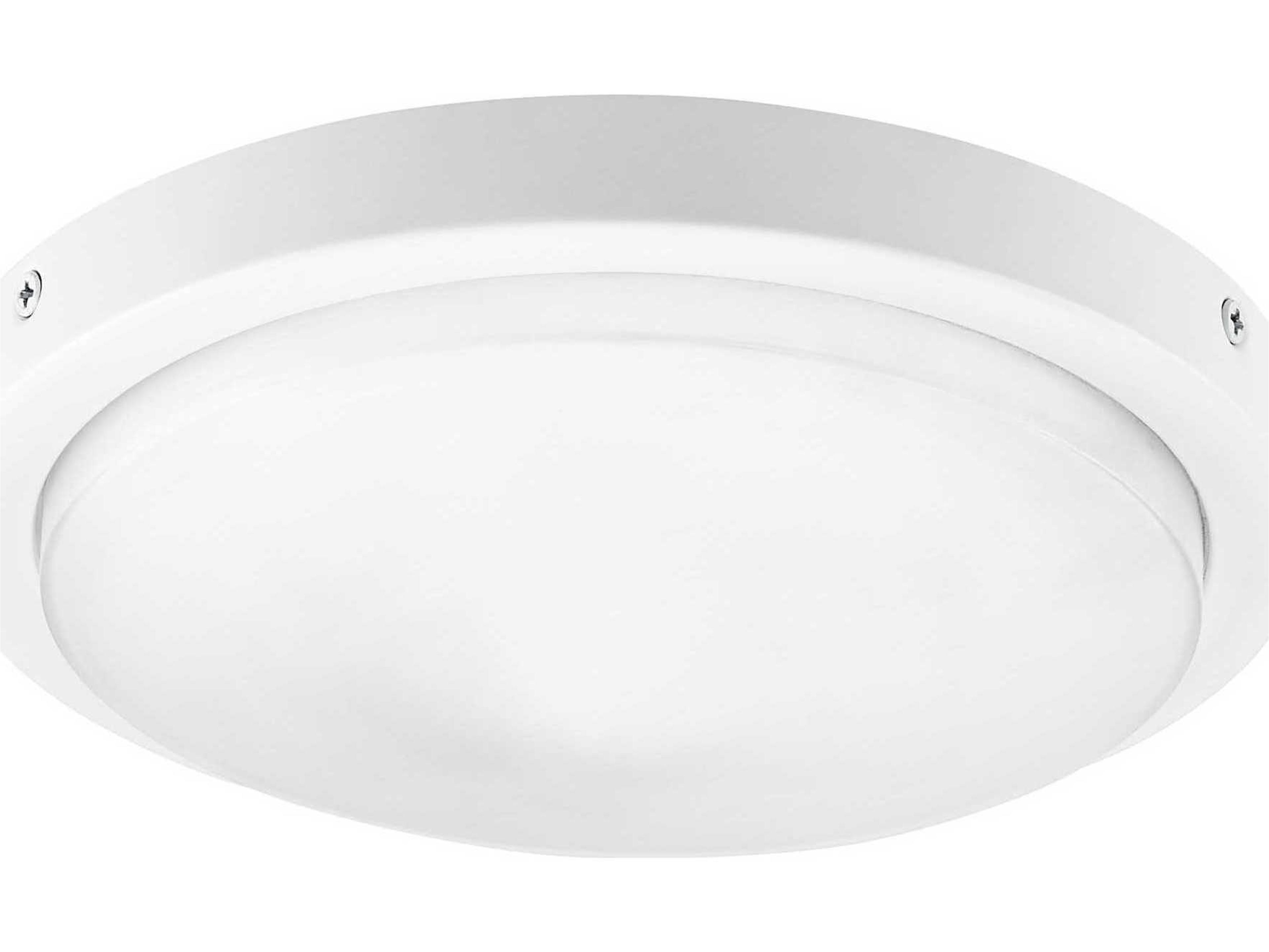 Titus 1-Light Studio White LED Bowl Flush Mount