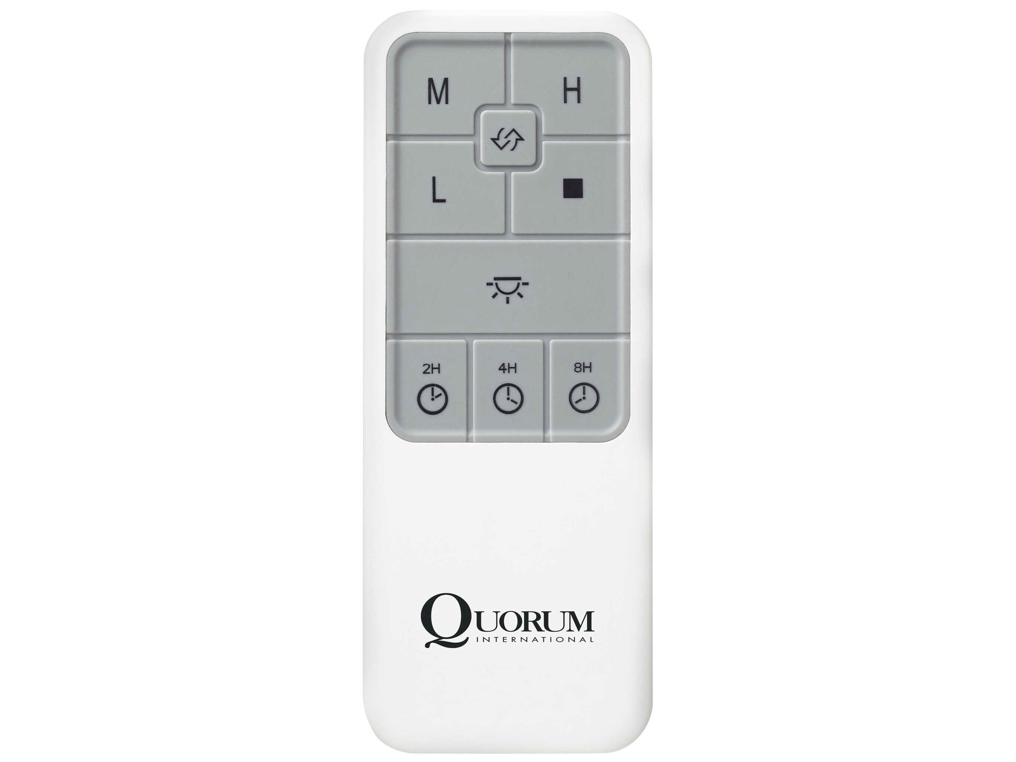 Quorum White AC Motor Fan WiFi Kit