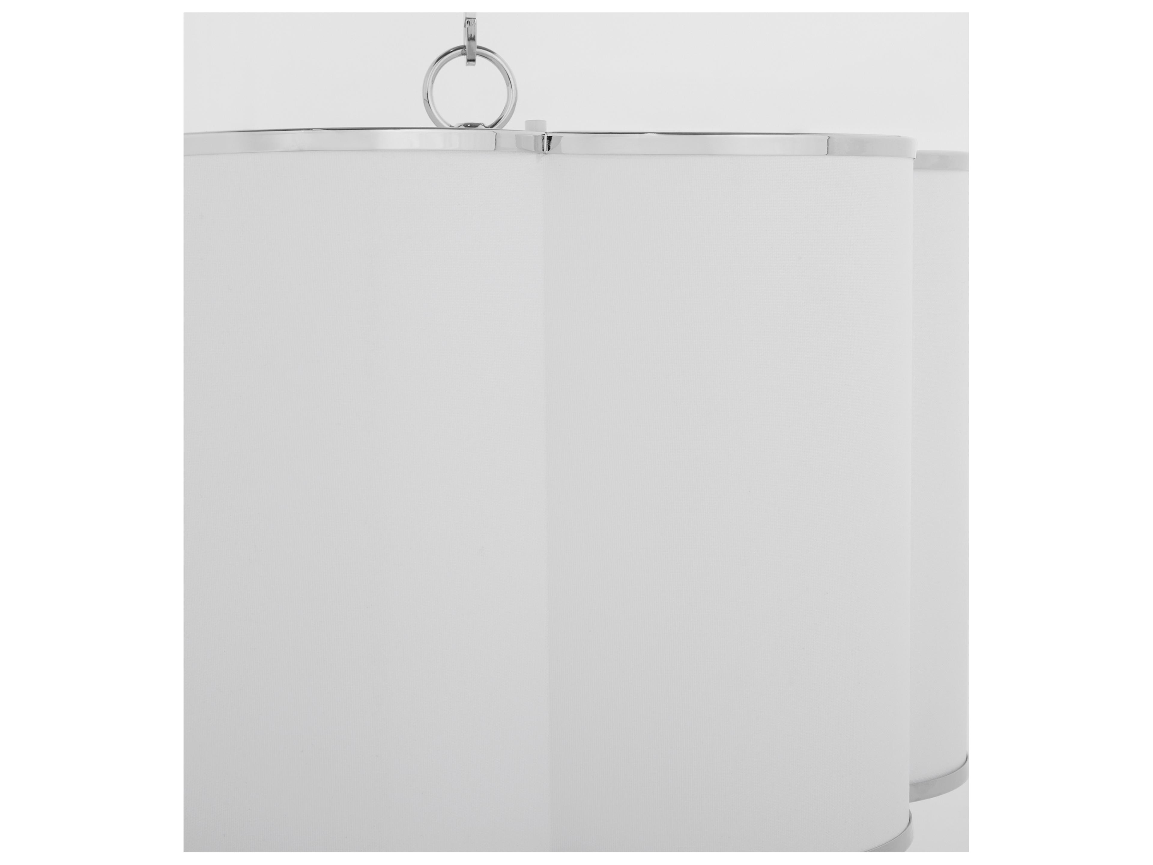 Quorum Belinder 4-Light Chrome Drum Pendant