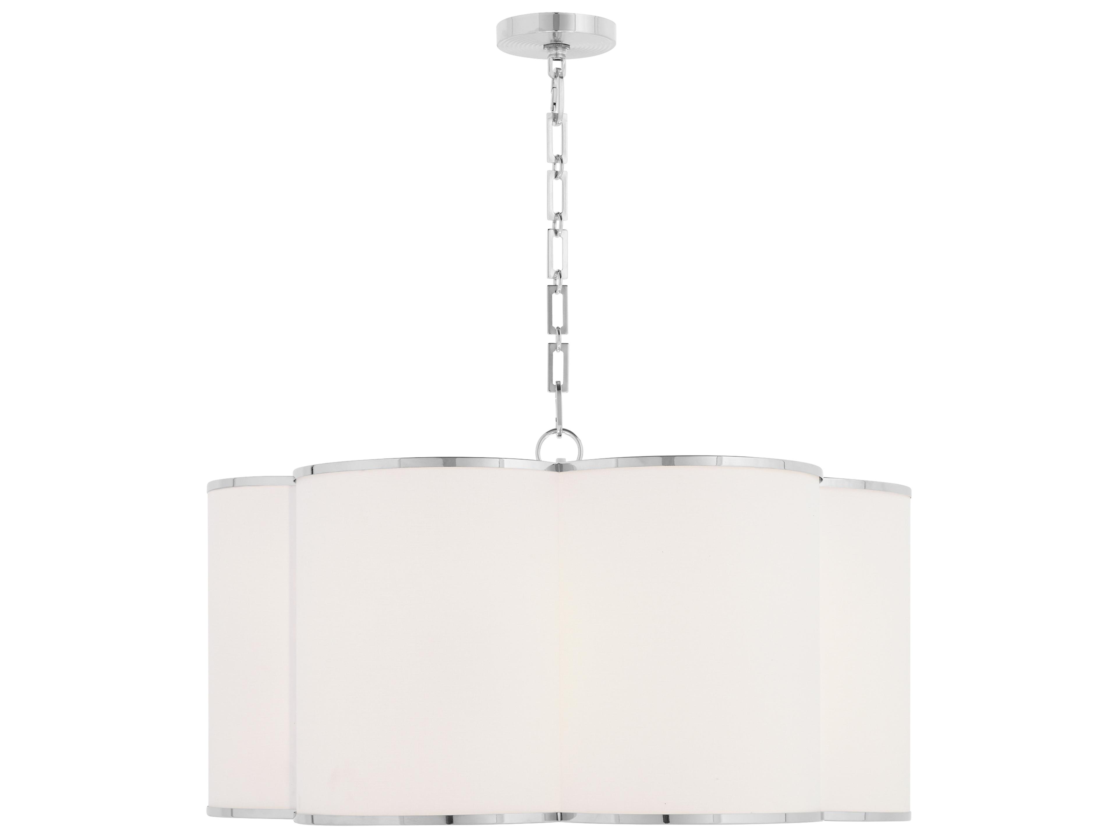 Quorum Belinder 6-Light Chrome Drum Pendant