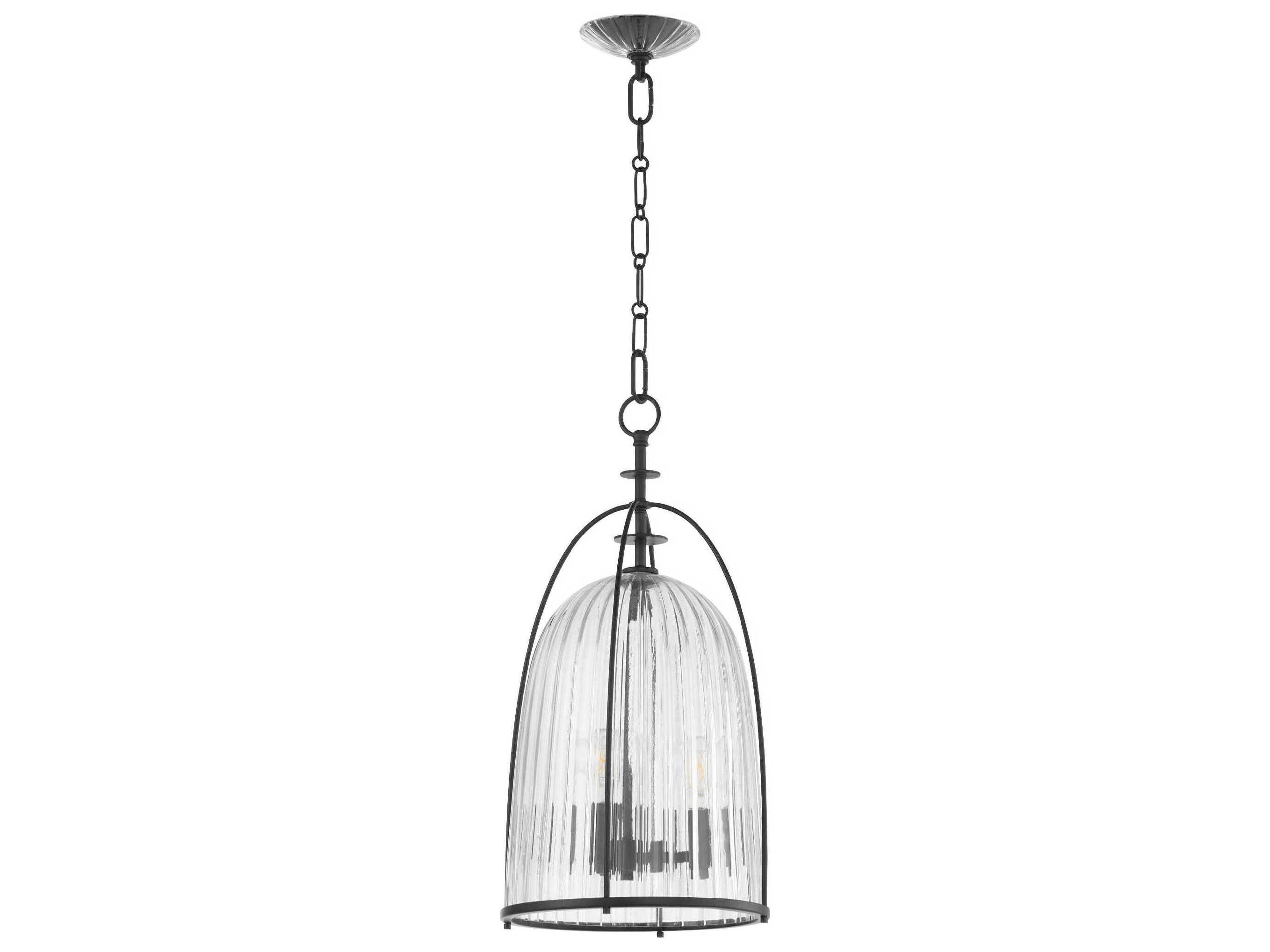 Alice 3-Light Matte Black Mini Pendant