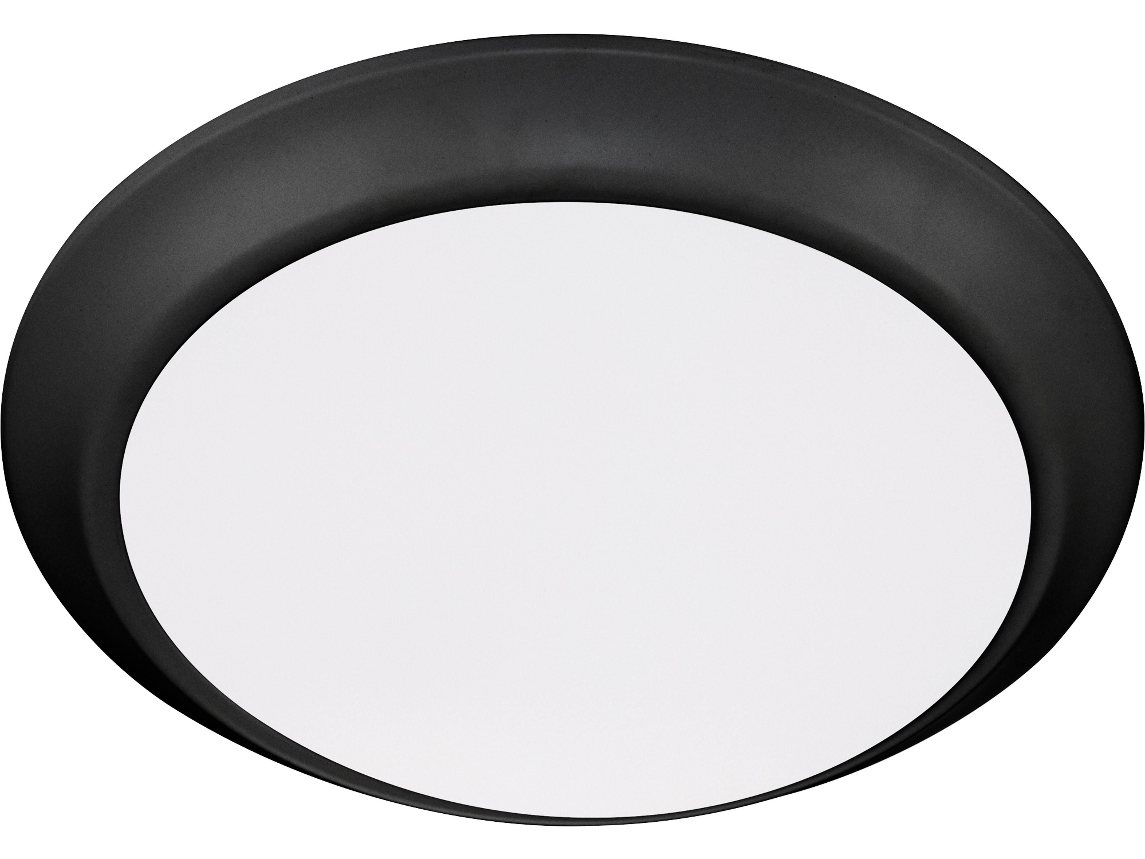 Outdoor Matte Black Ceiling Light