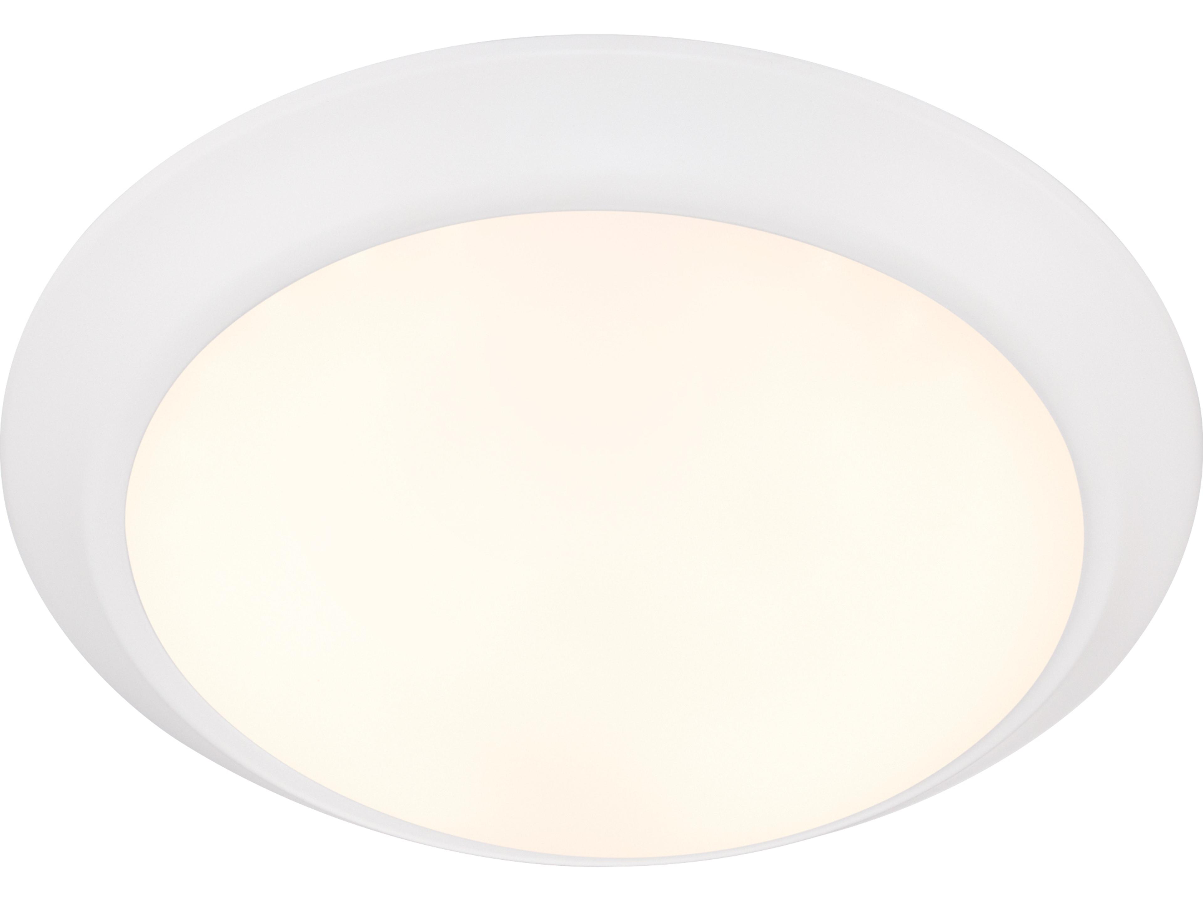 Quorum Outdoor Studio White Ceiling Light