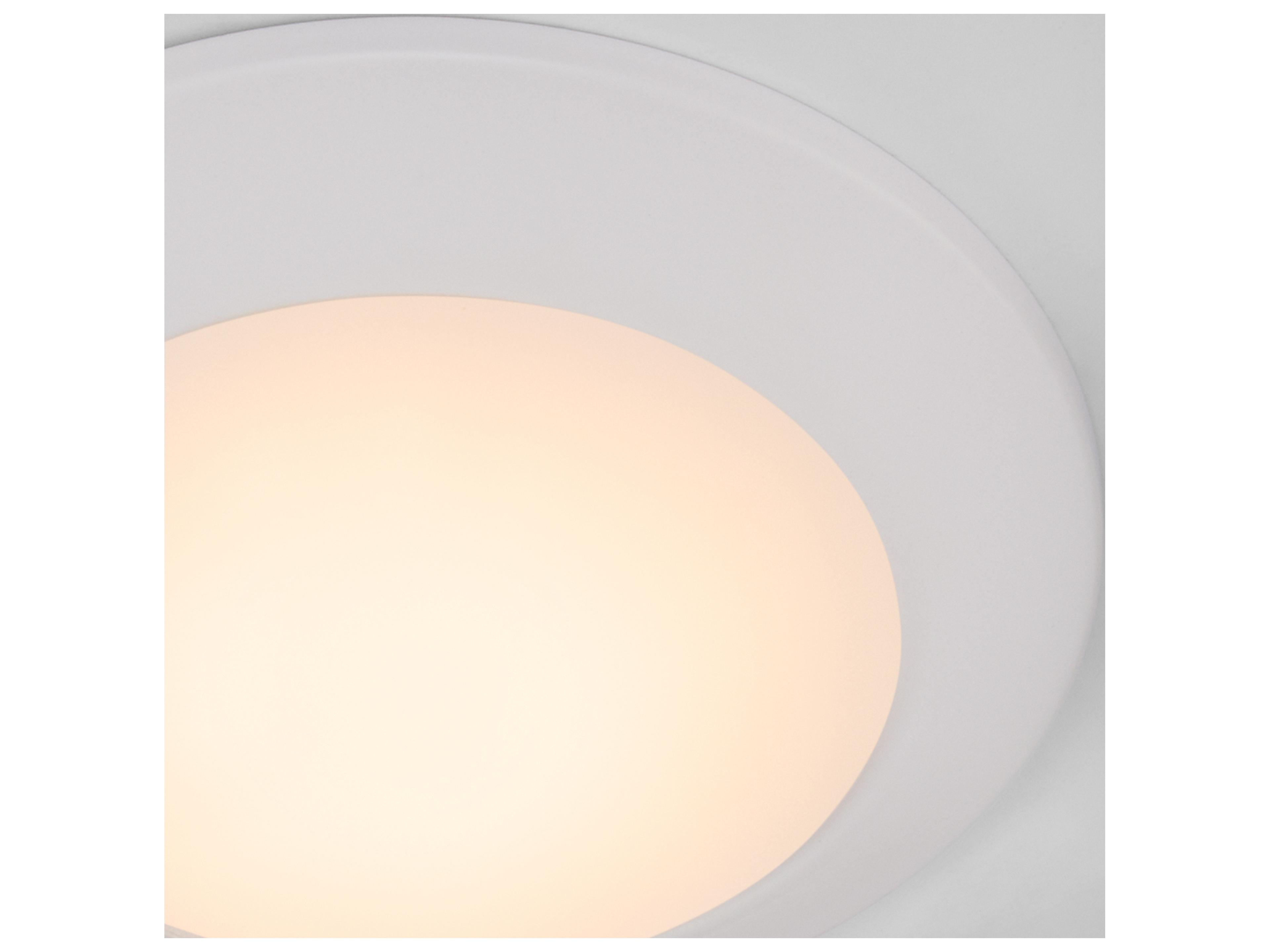 Quorum Outdoor Studio White Ceiling Light