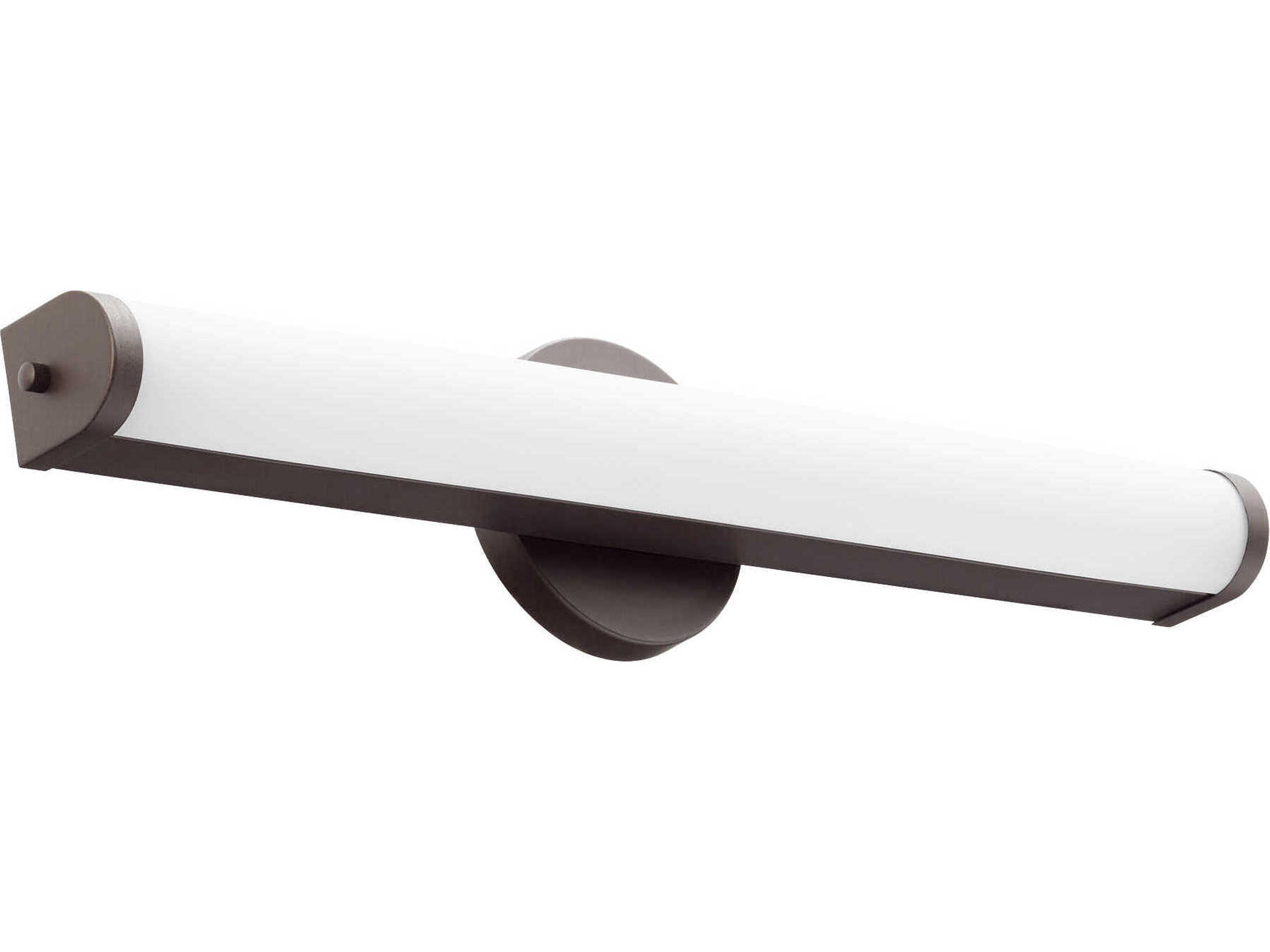 1-Light Oiled Bronze Vanity Light