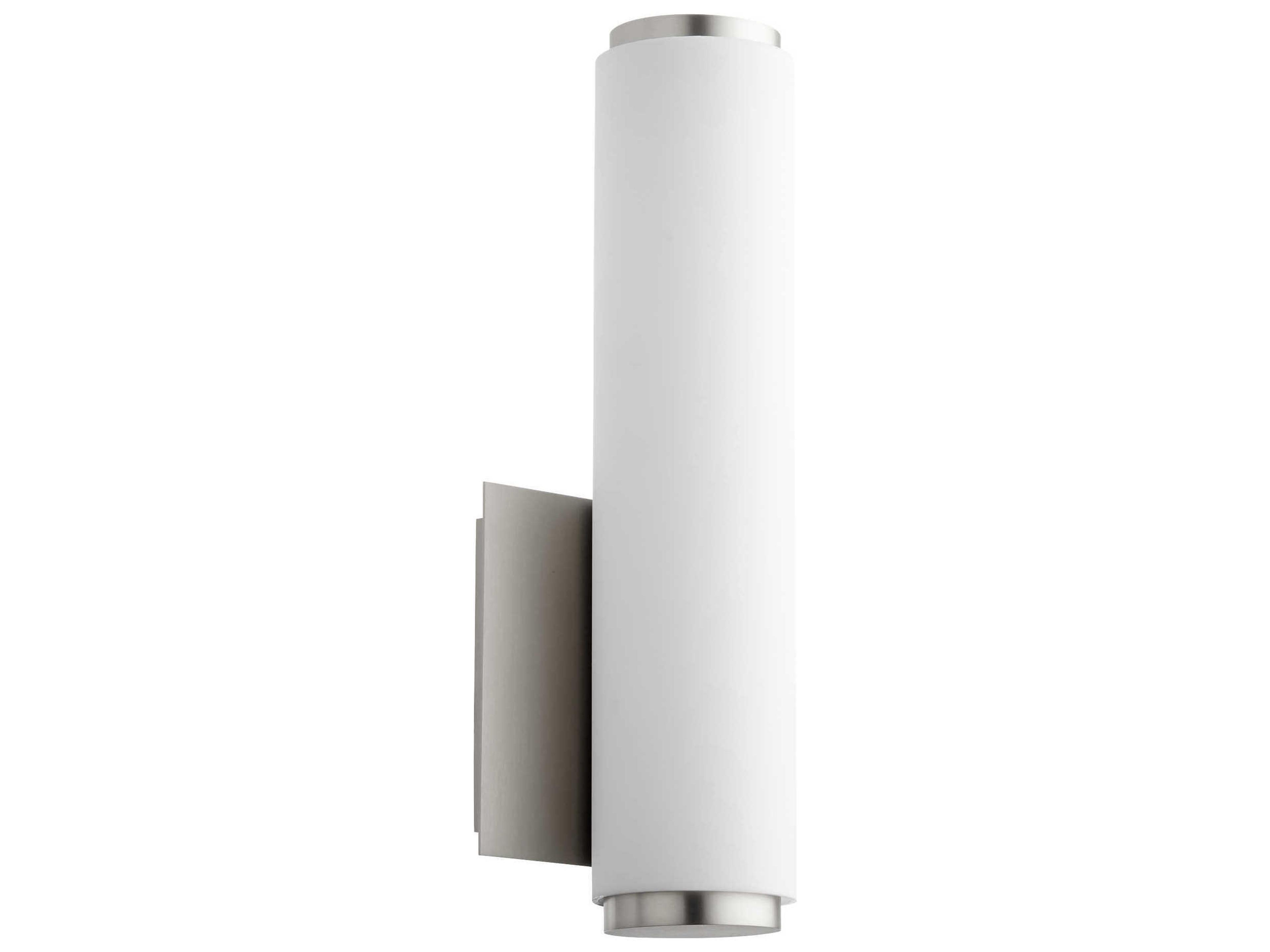 1-Light Satin Nickel LED Wall Sconce