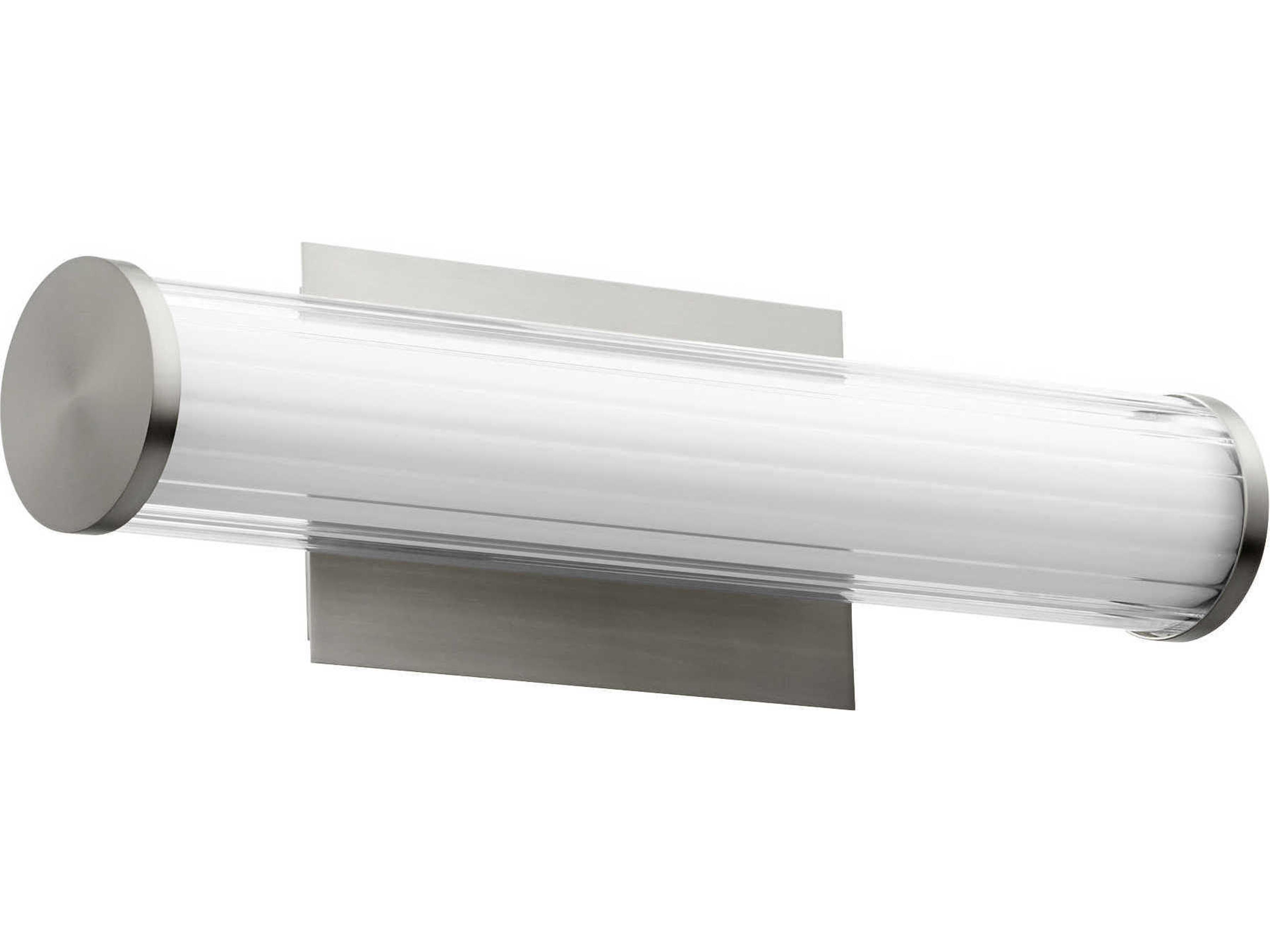 1-Light Satin Nickel LED Vanity Light