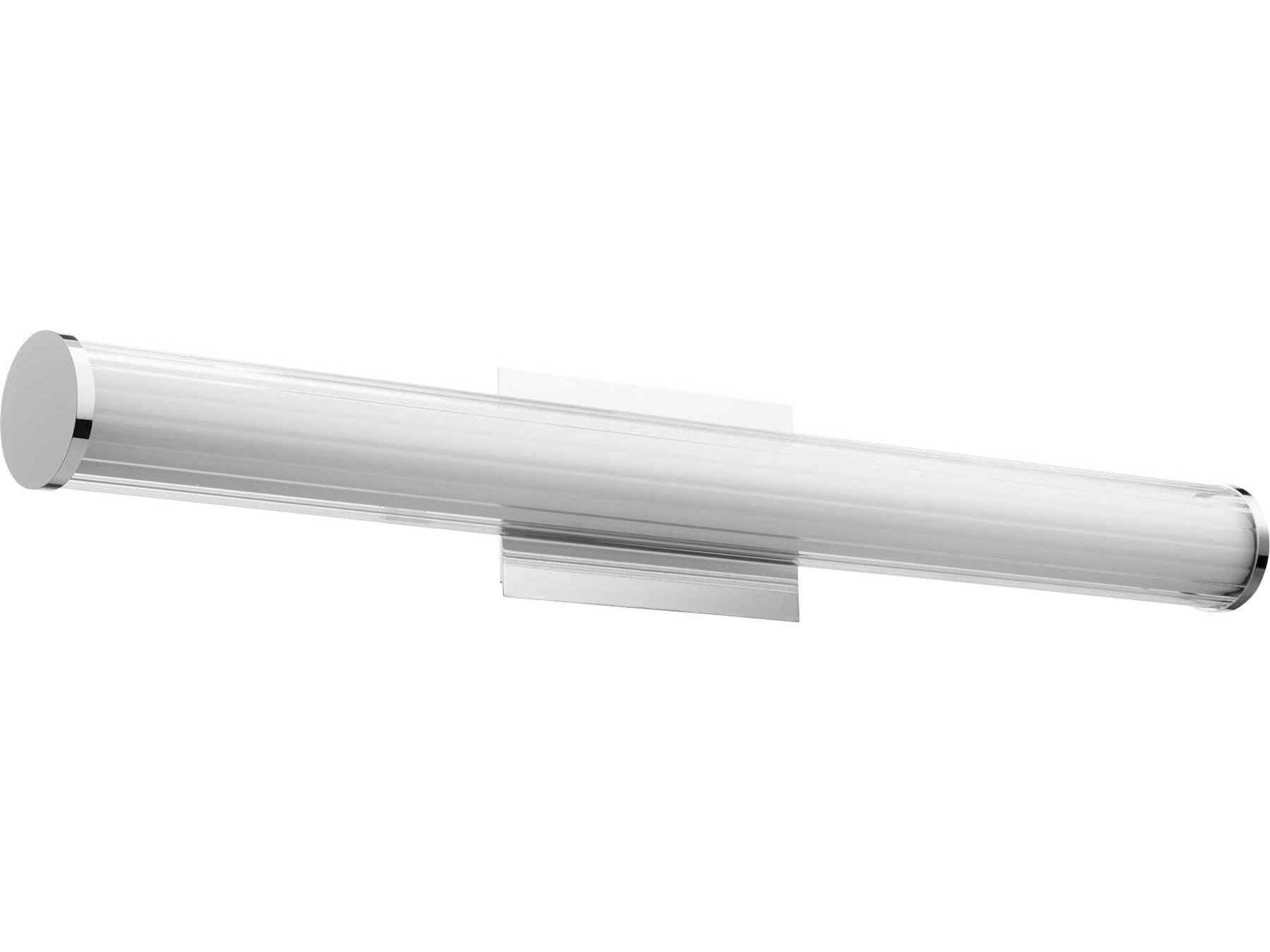 2-Light Polished Nickel LED Vanity Light