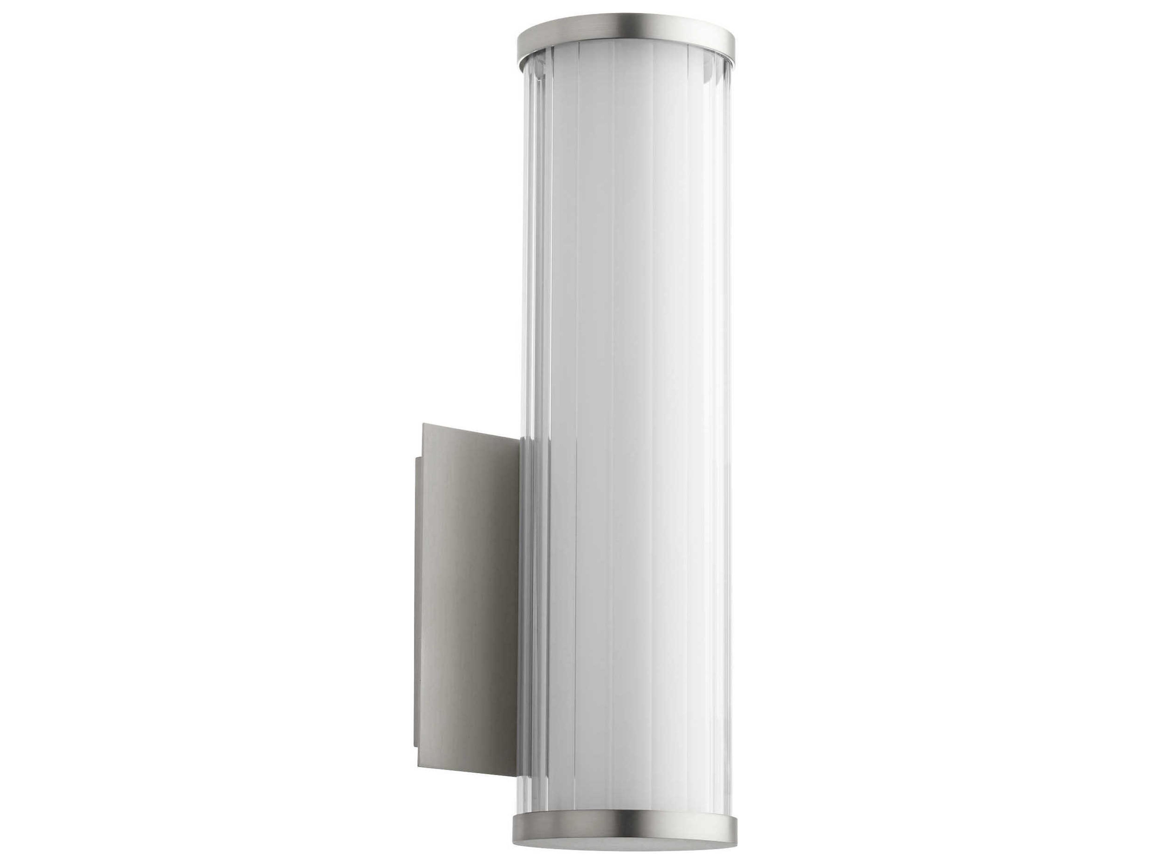1-Light Satin Nickel LED Wall Sconce