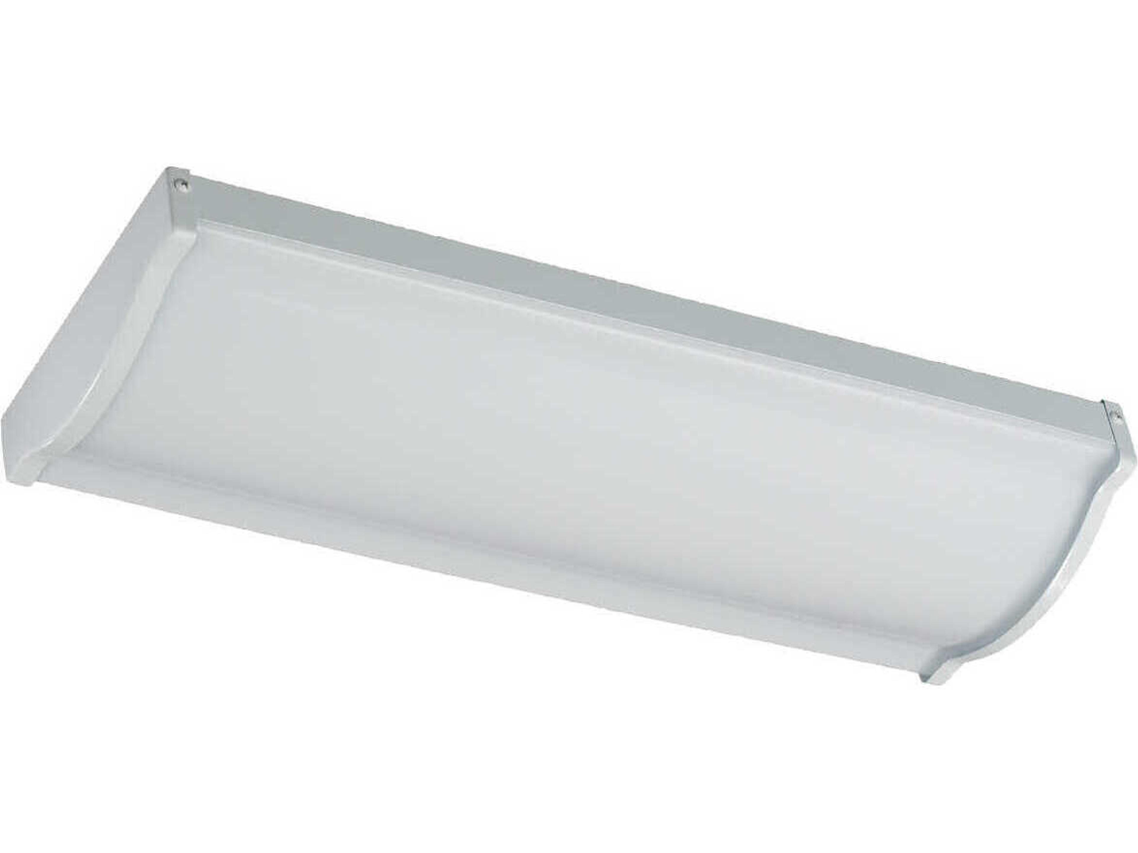 2-Light White Flush Mount