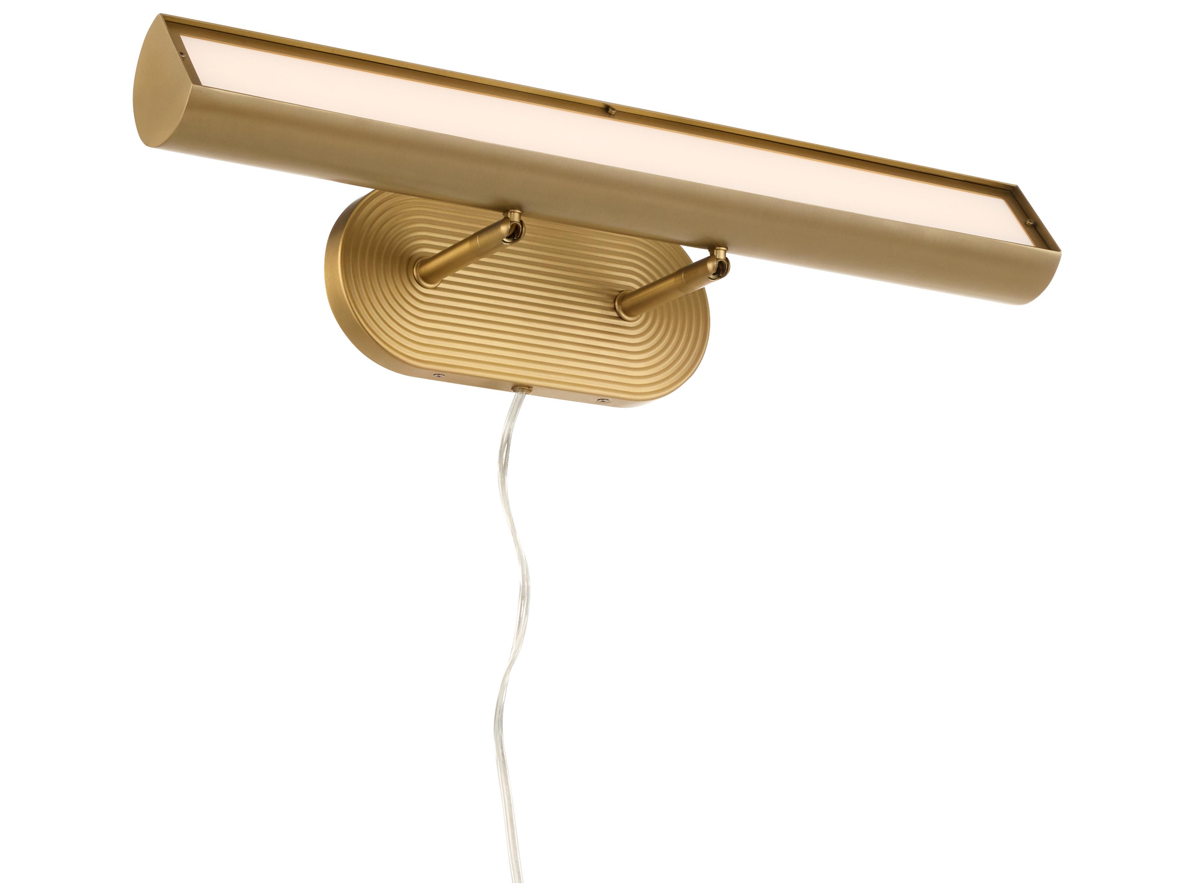 Quorum Belinder Aged Brass Picture Light