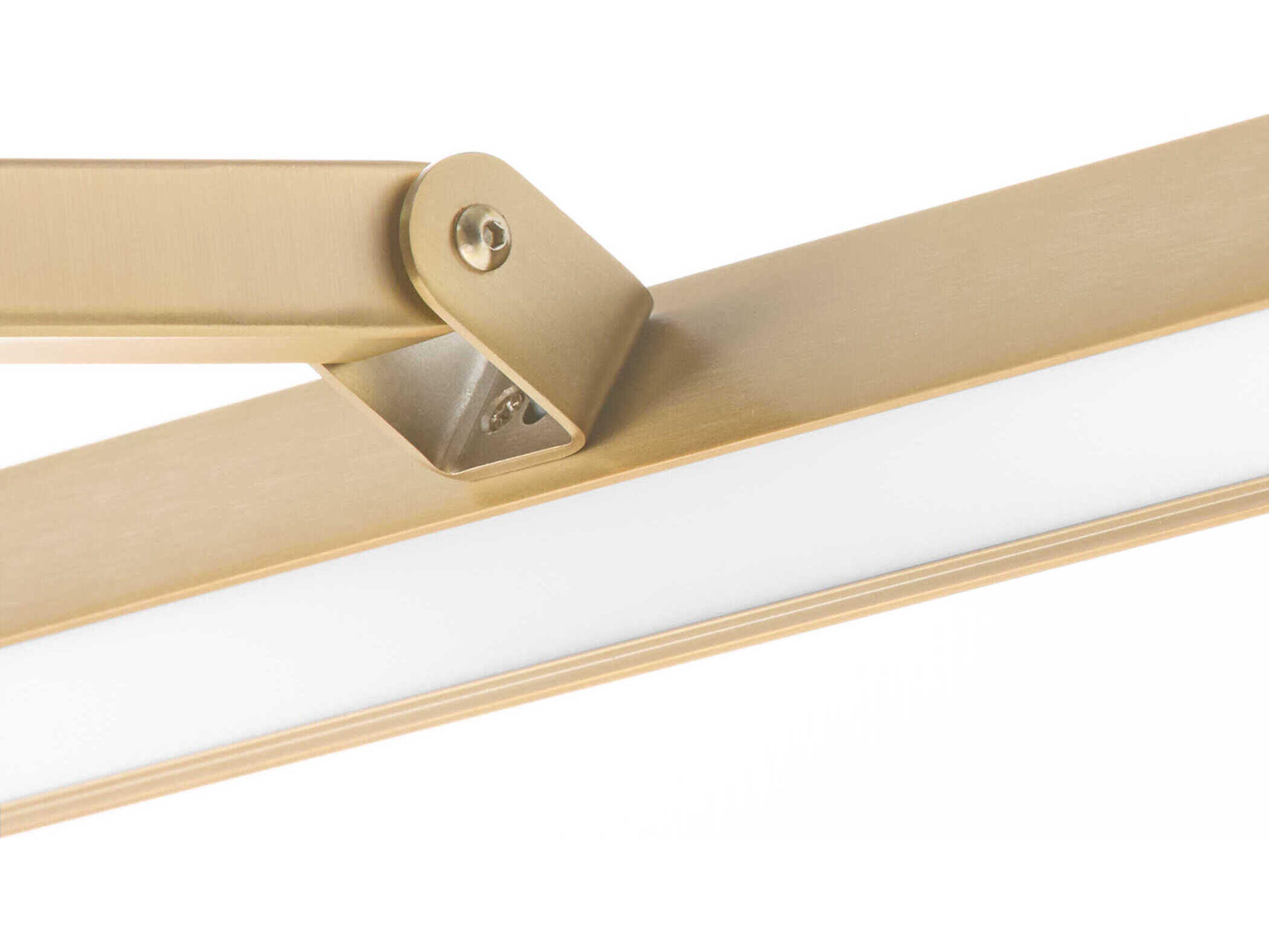 Quorum 1-Light Aged Brass Picture Light