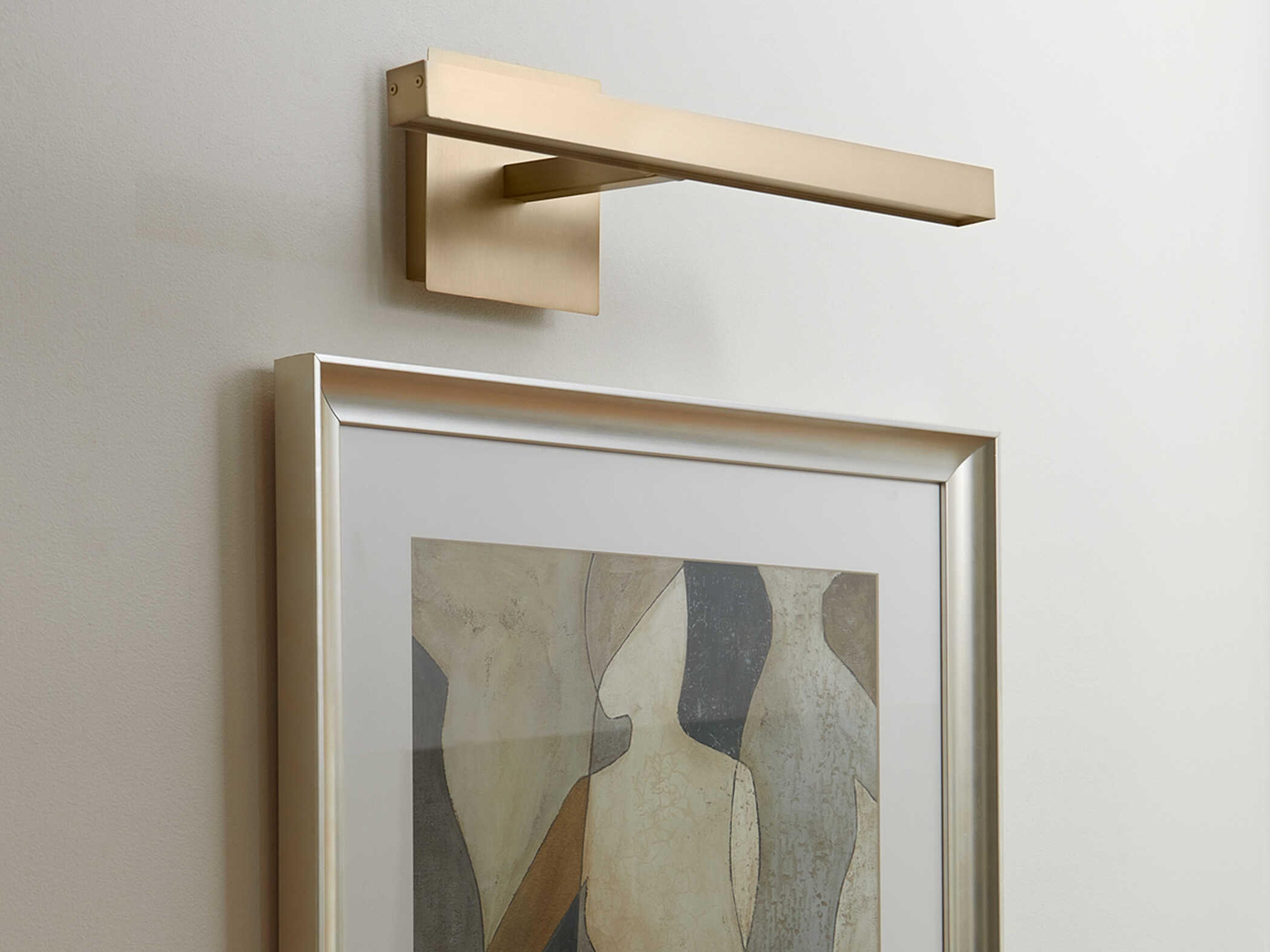 Quorum 1-Light Aged Brass Picture Light