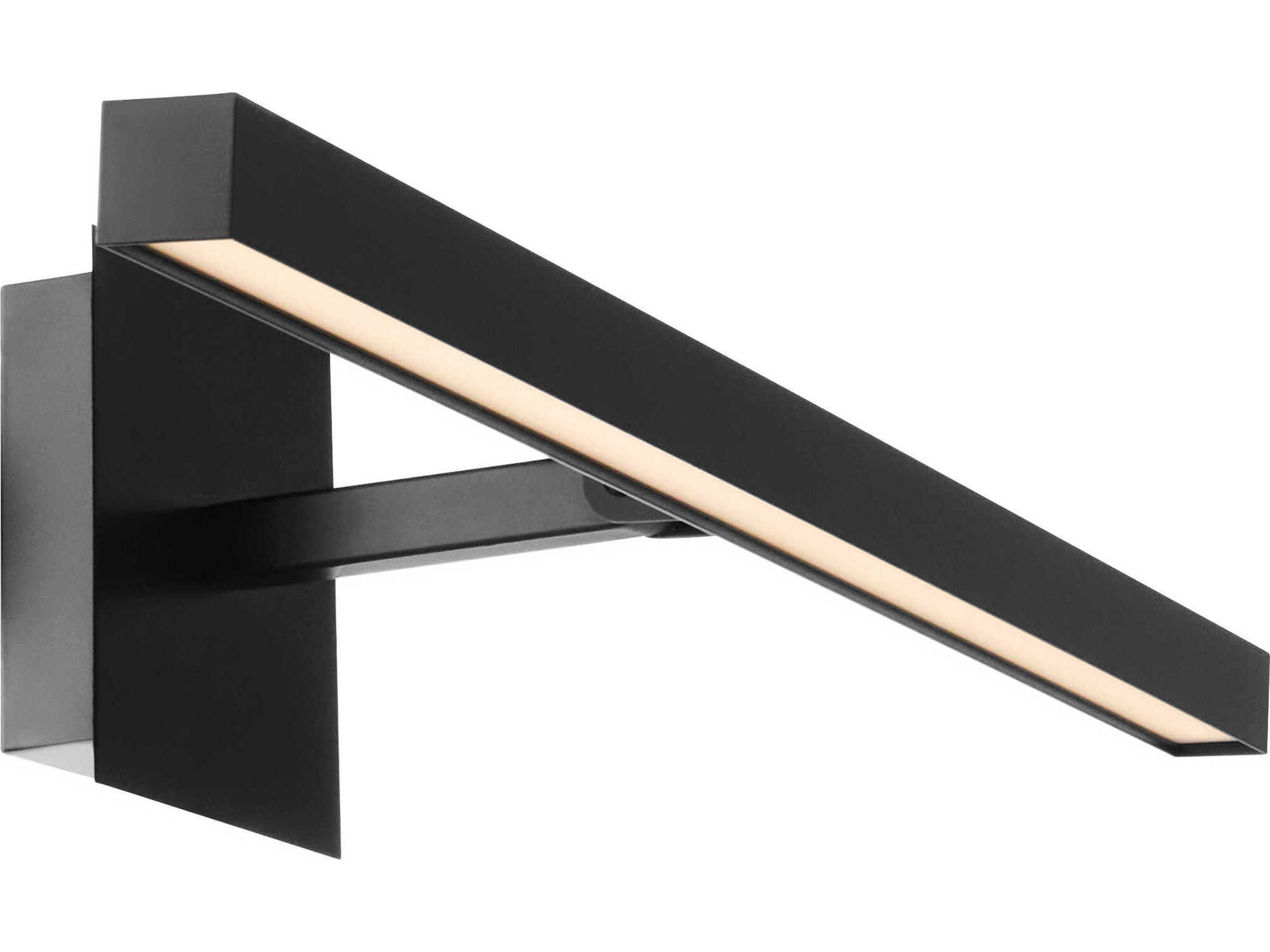 Quorum 1-Light Matte Black Picture Light