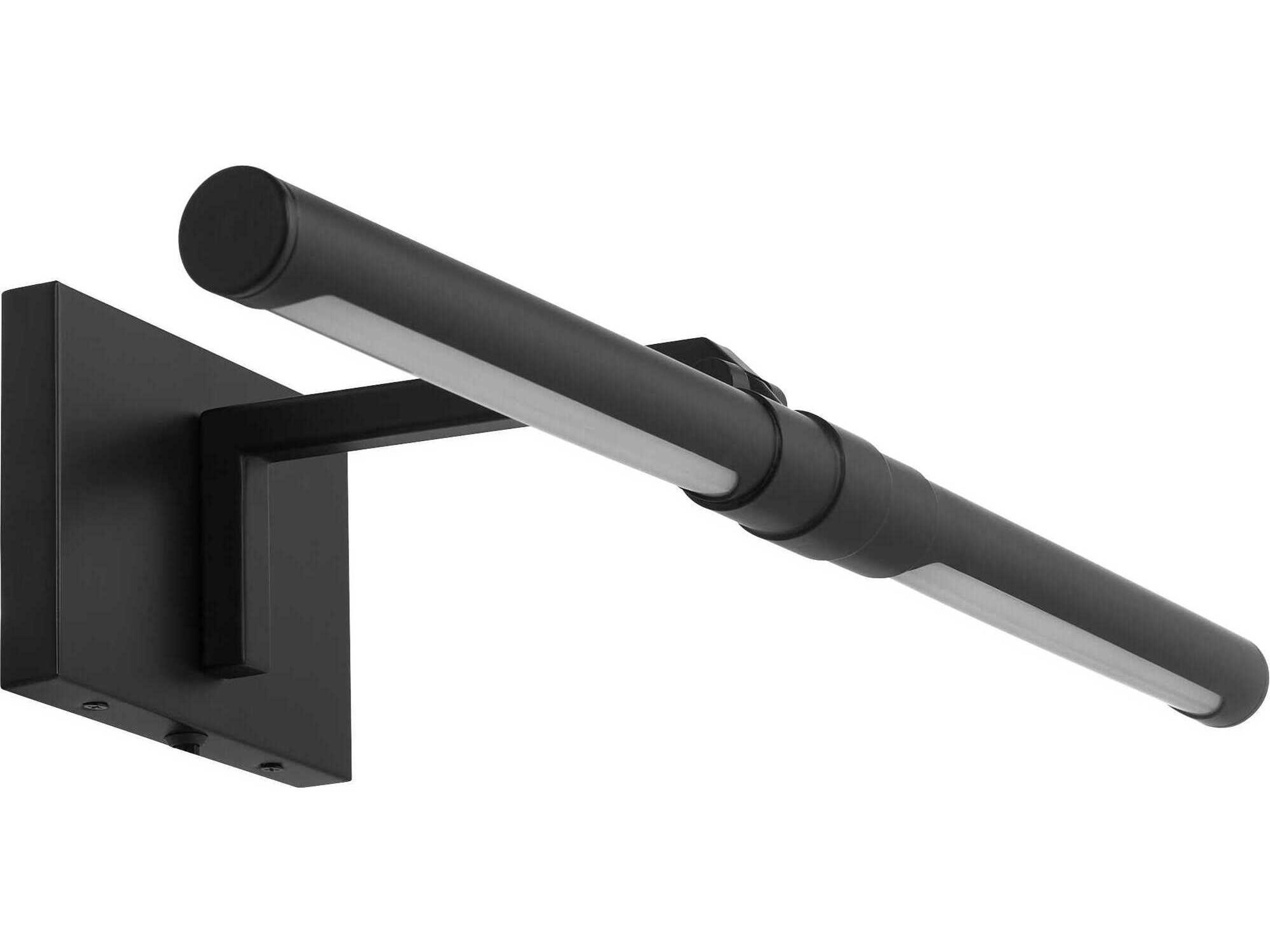 Warwick 1-Light Matte Black Picture Light