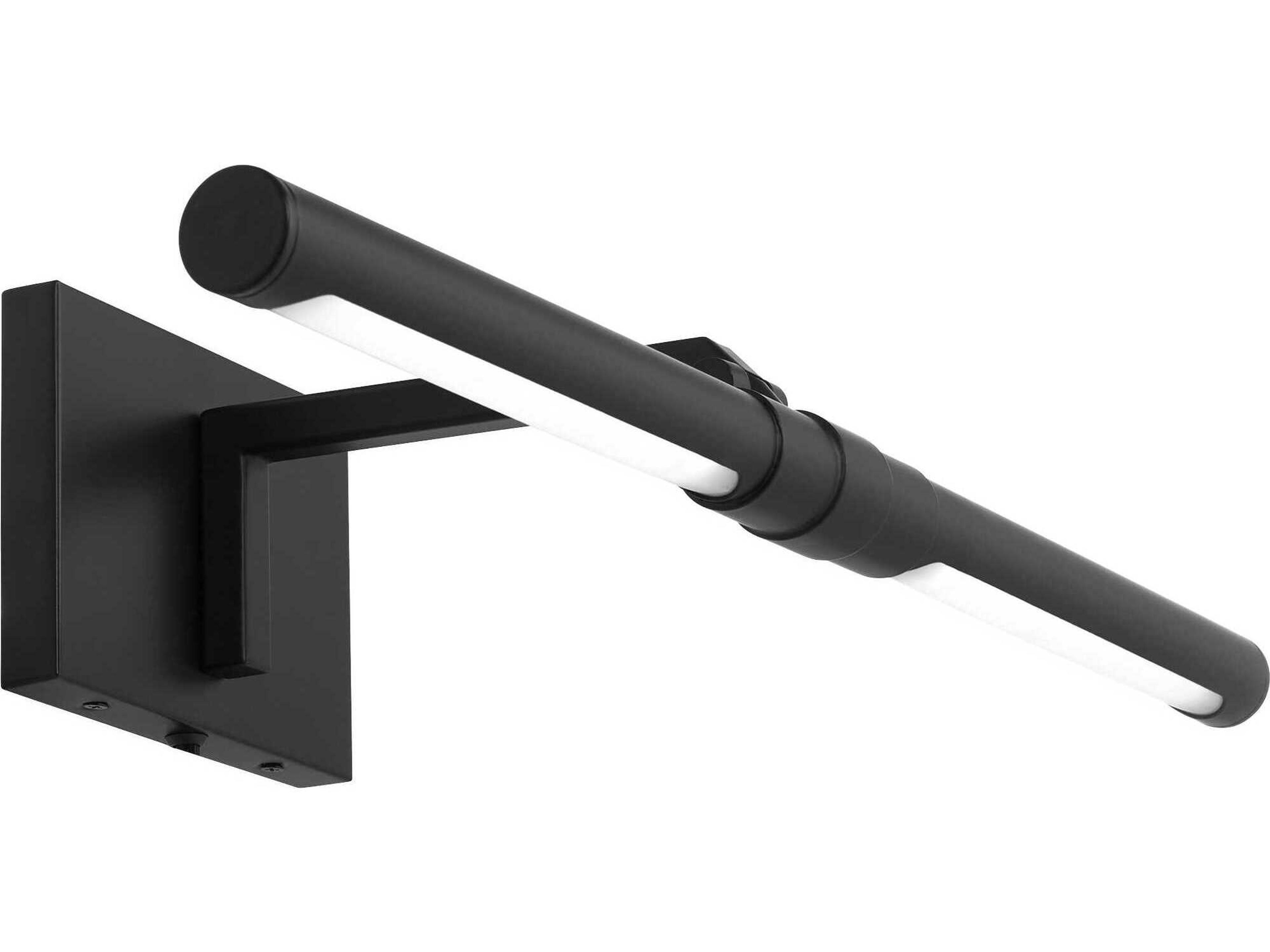 Quorum Warwick 1-Light Matte Black Picture Light