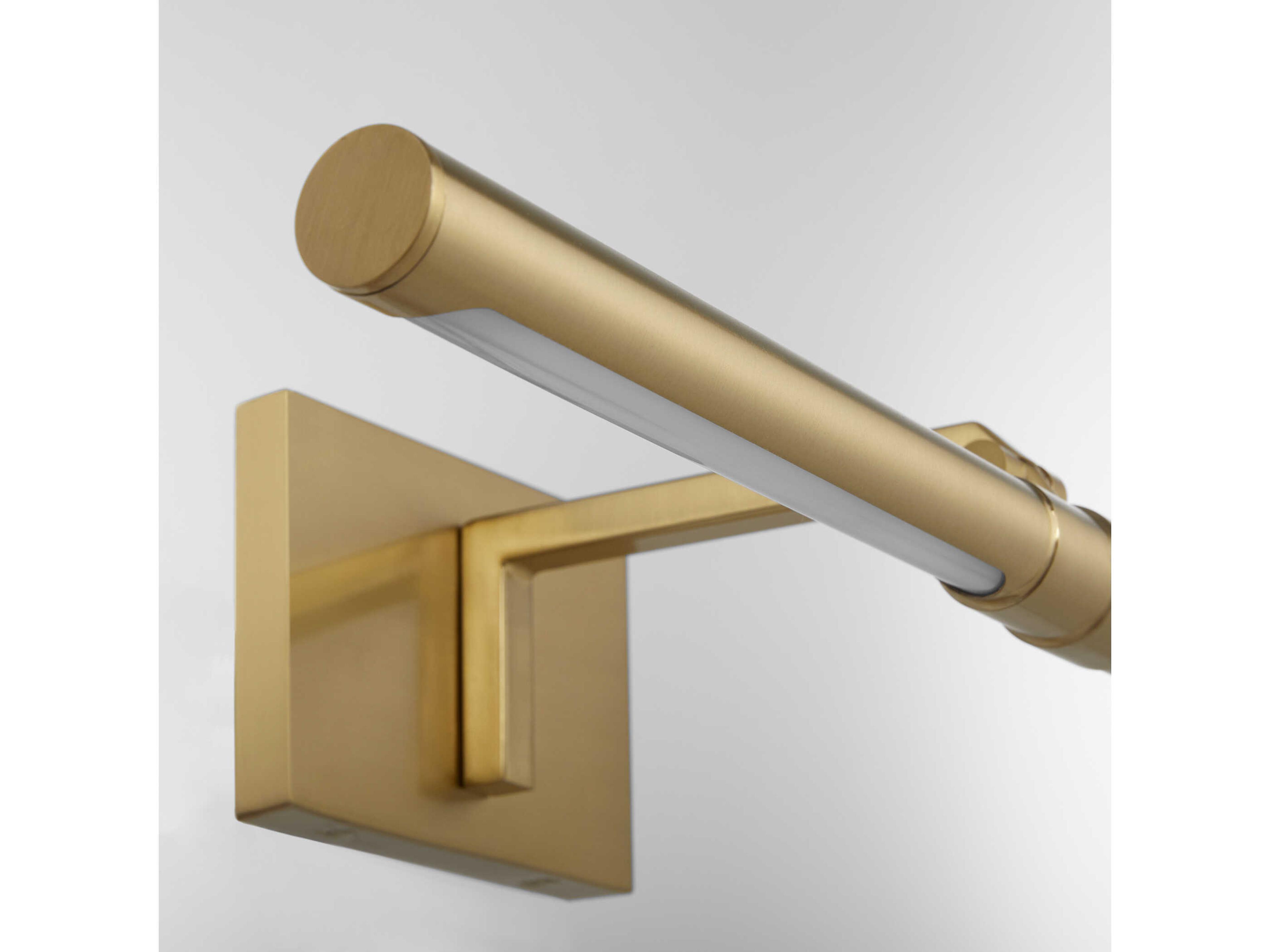 Quorum Warwick 1-Light Aged Brass Picture Light