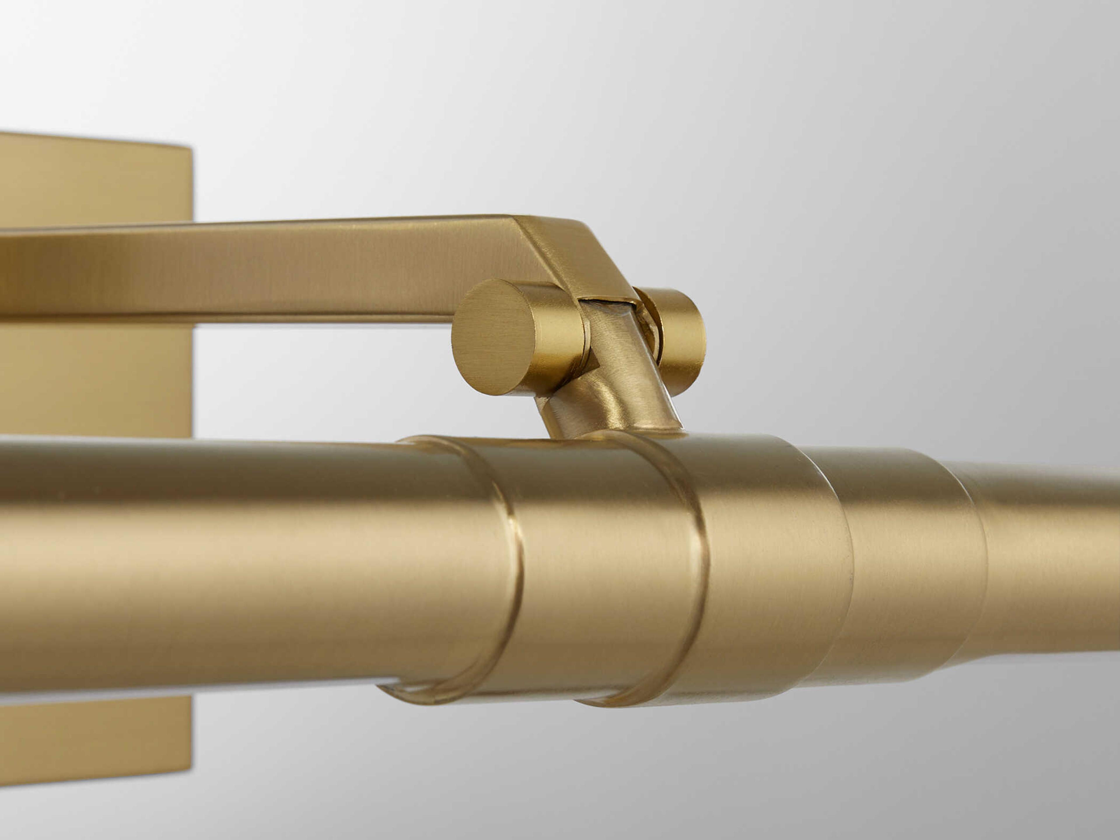 Quorum Warwick 1-Light Aged Brass Picture Light