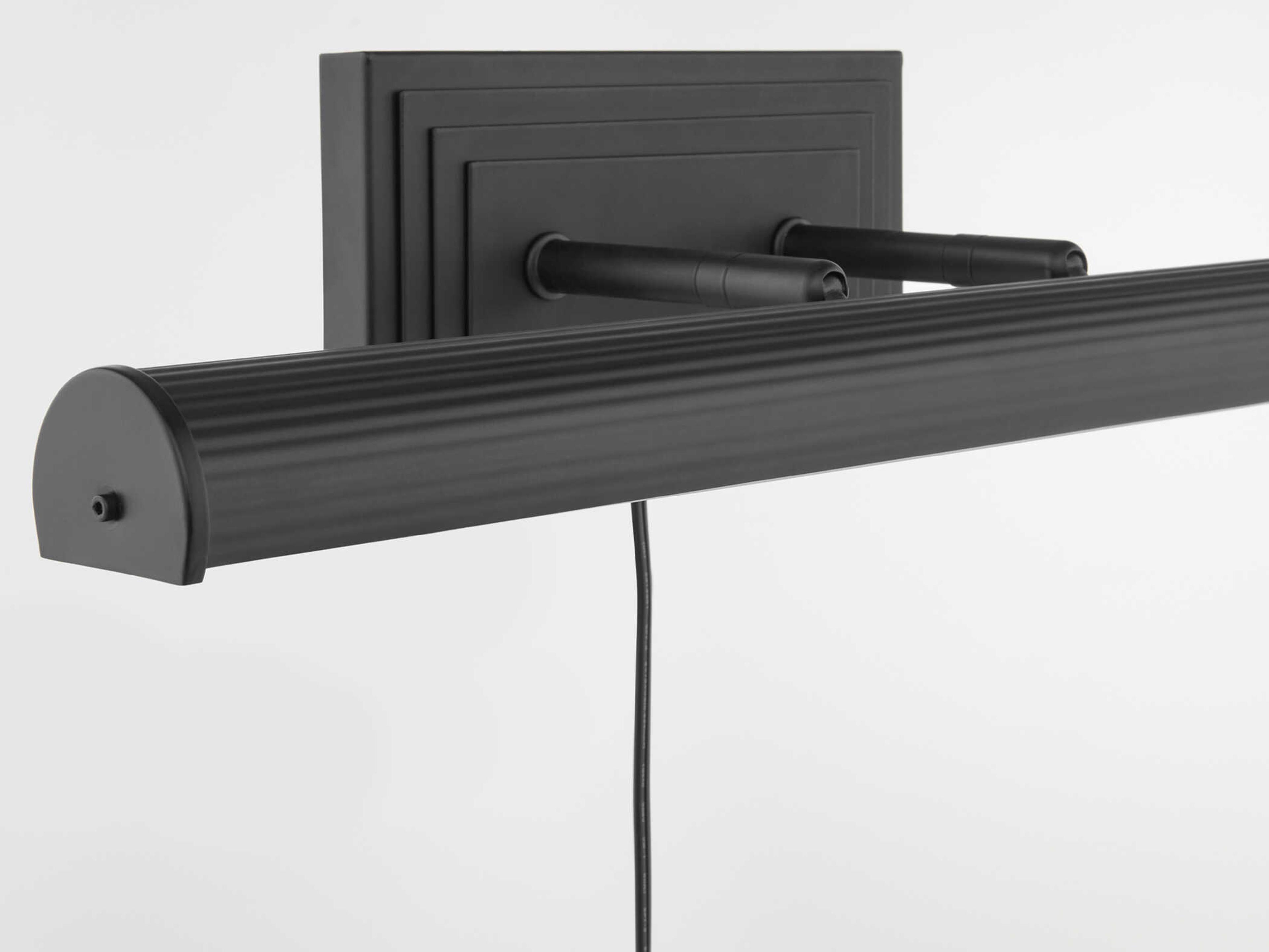 Quorum Sunset 2-Light Matte Black Picture Light