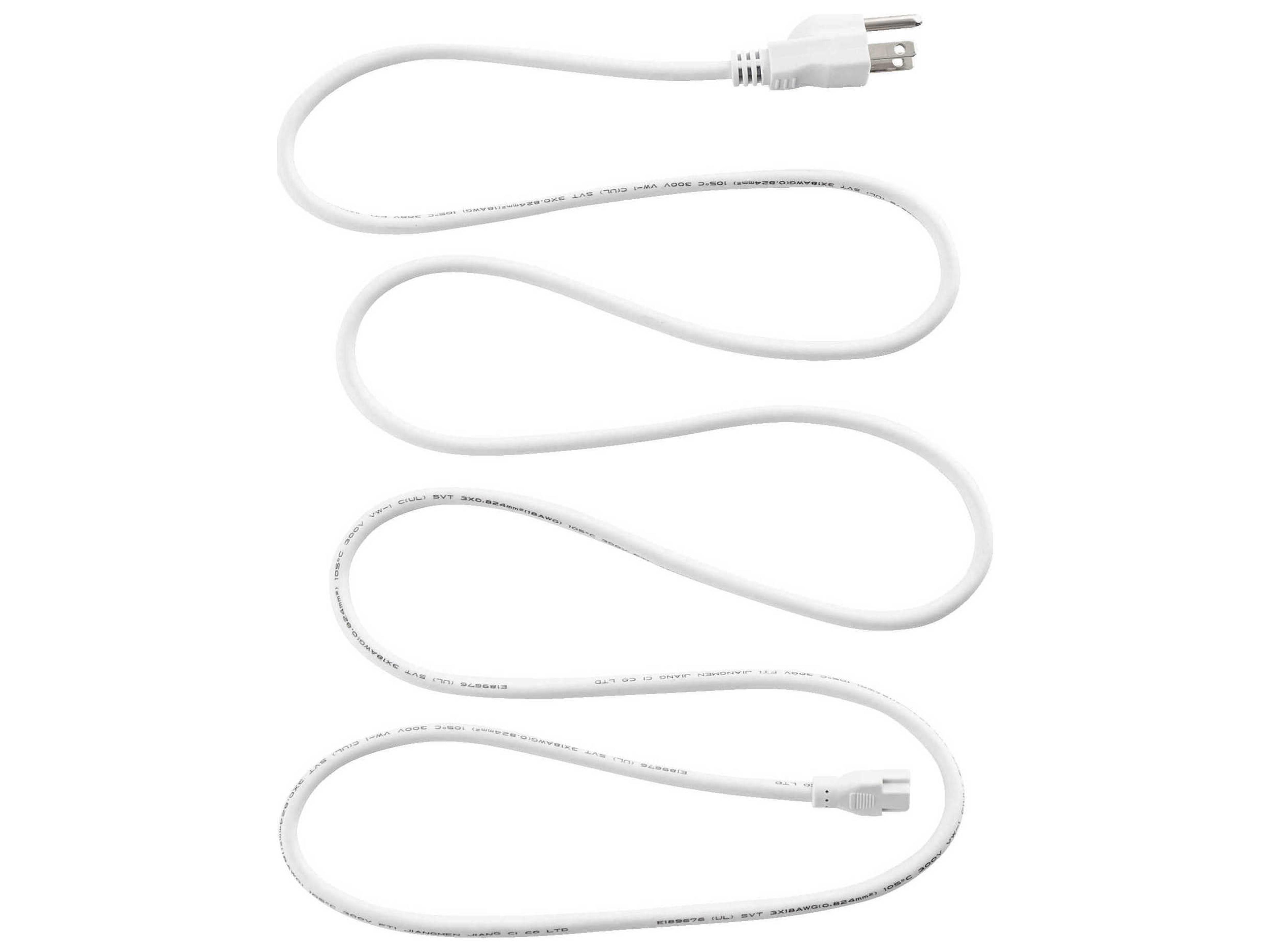 Led UCL 72" White Power Cord