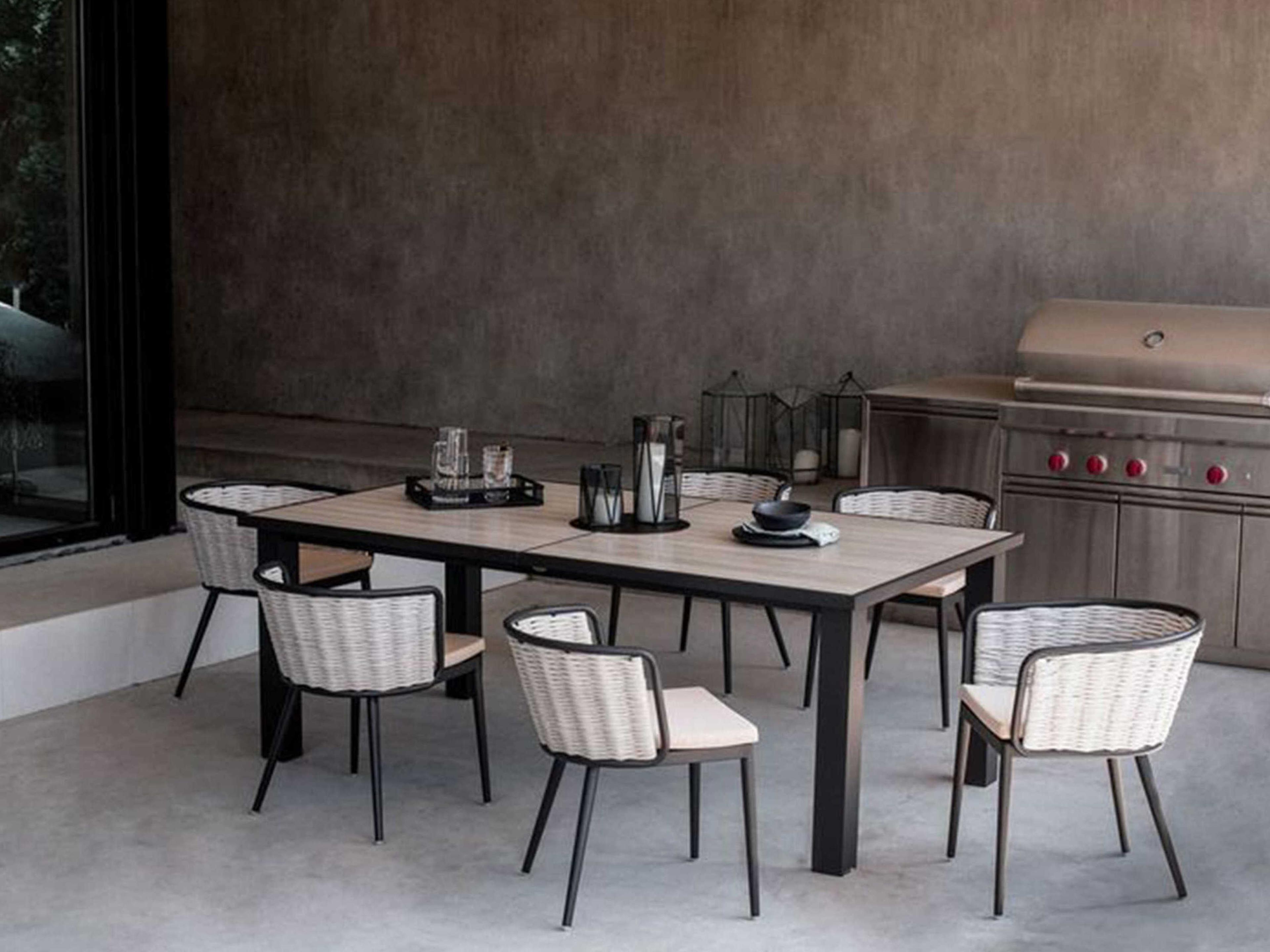 Diva Aluminum Dining Set