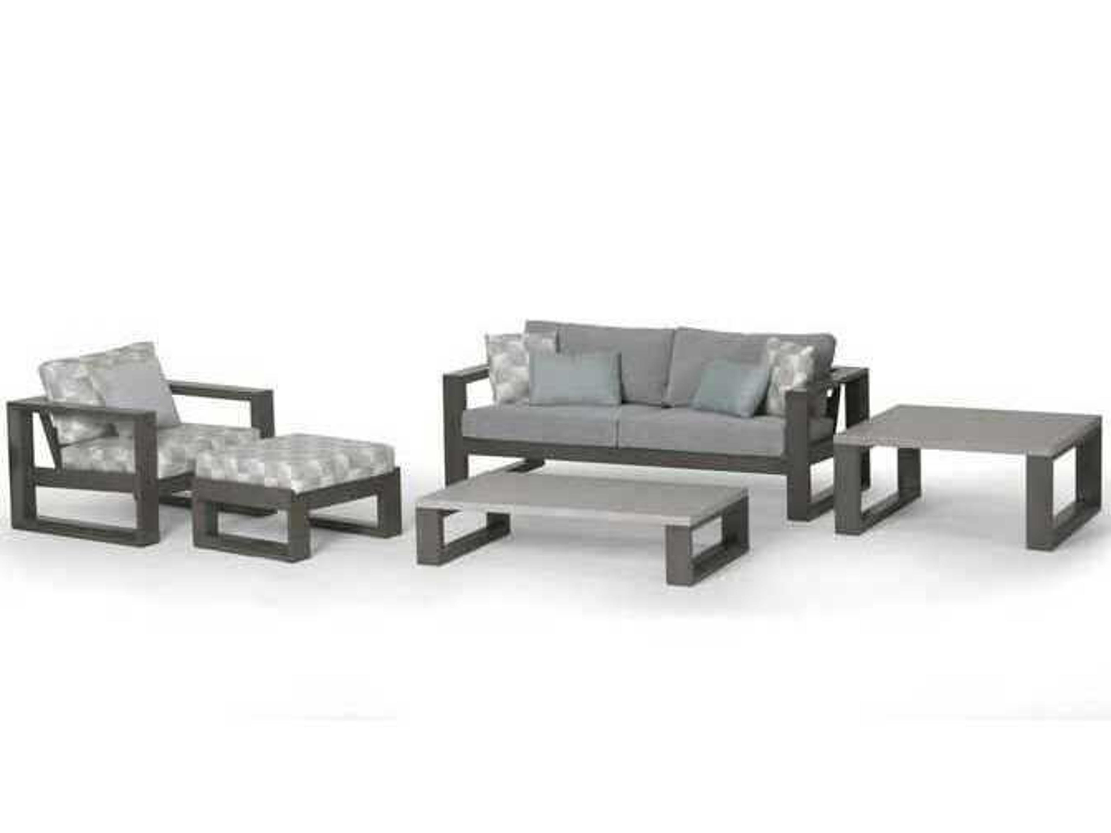 Elements Aluminum Cushion Lounge Set