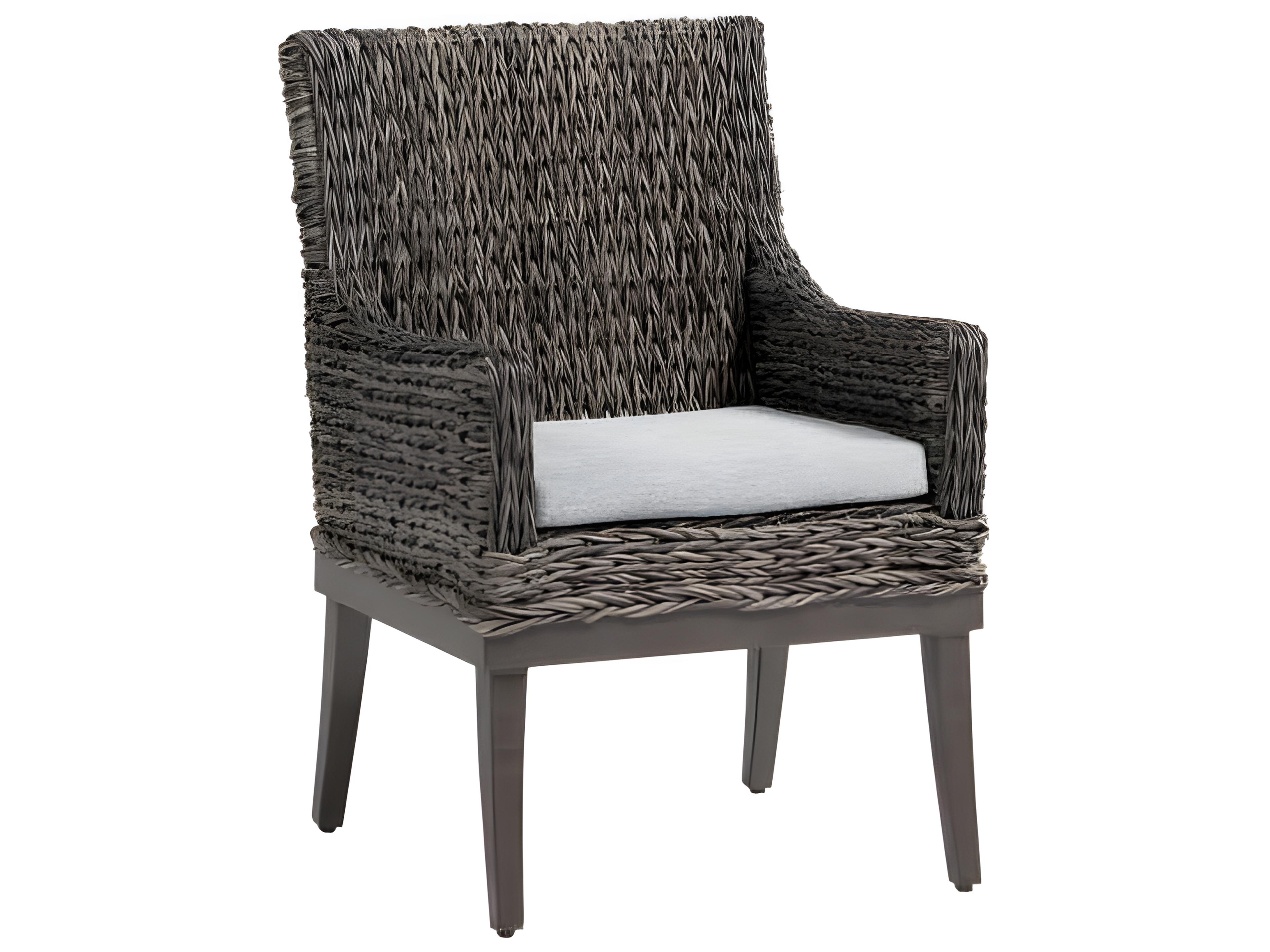 Boston Silver Ash Grey Aluminum Cushion Dining Chair