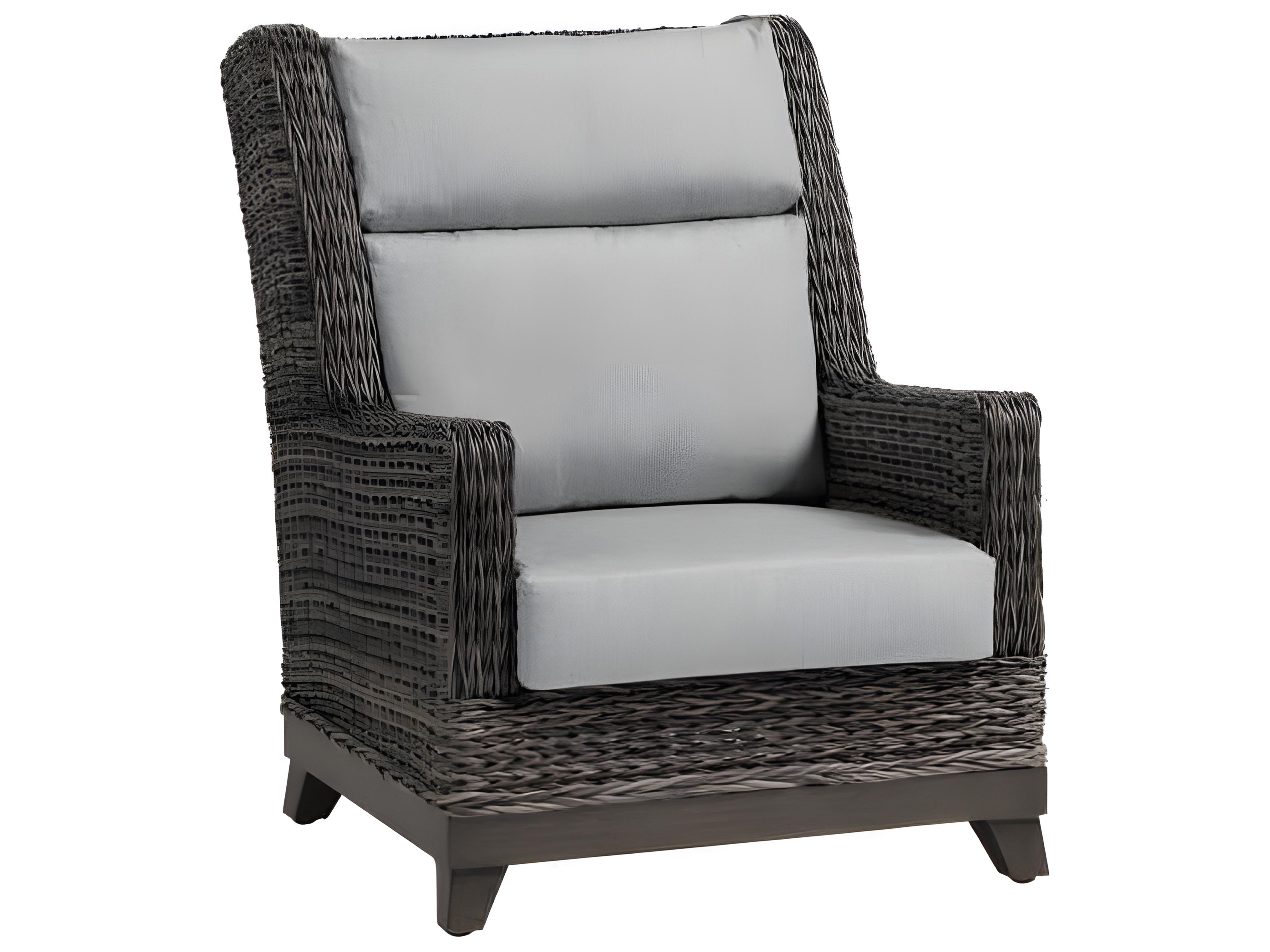 Boston Silver Ash Grey Aluminum Cushion Lounge Chair