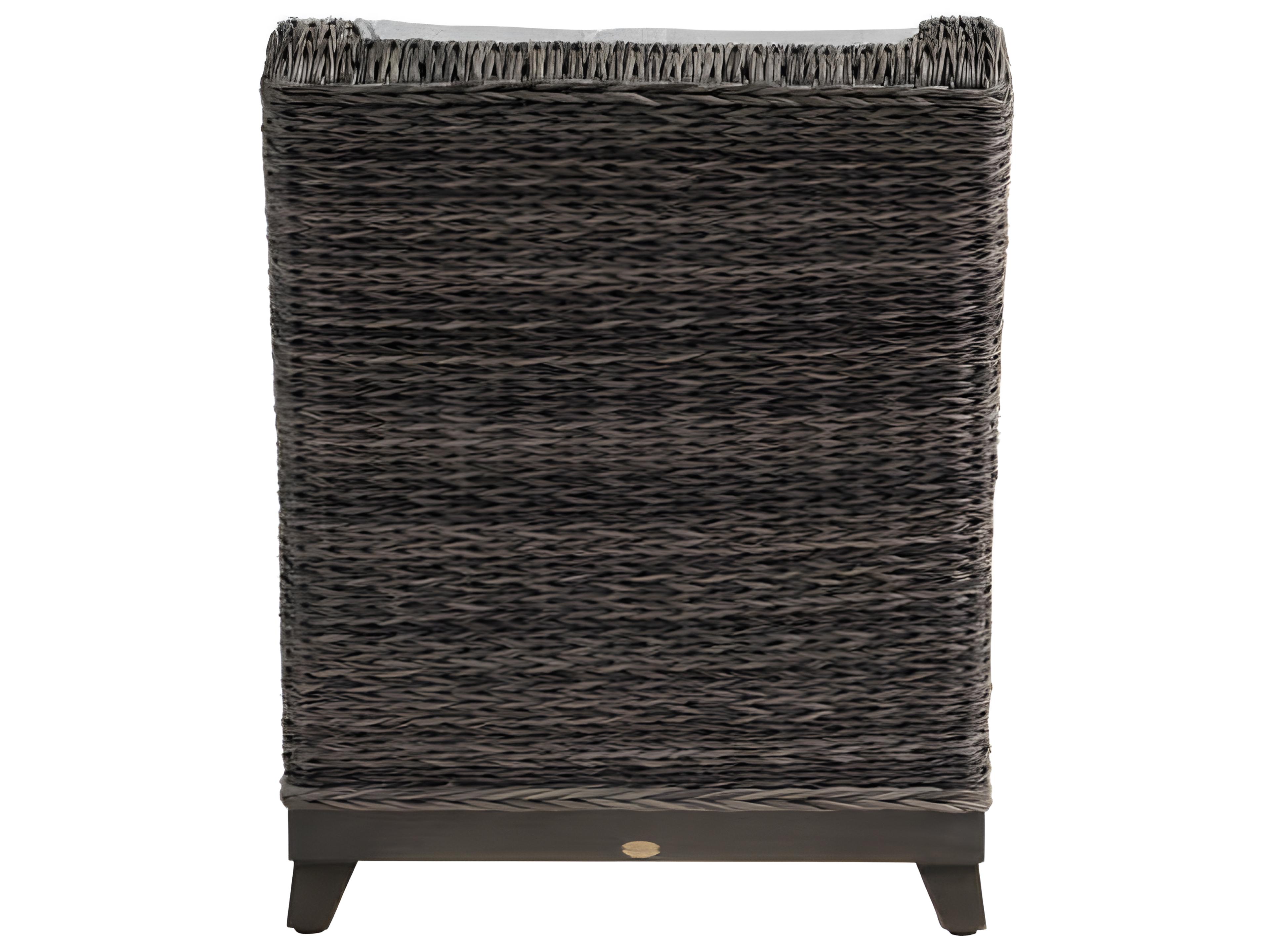 Ratana Boston Silver Ash Grey Aluminum Cushion Lounge Chair