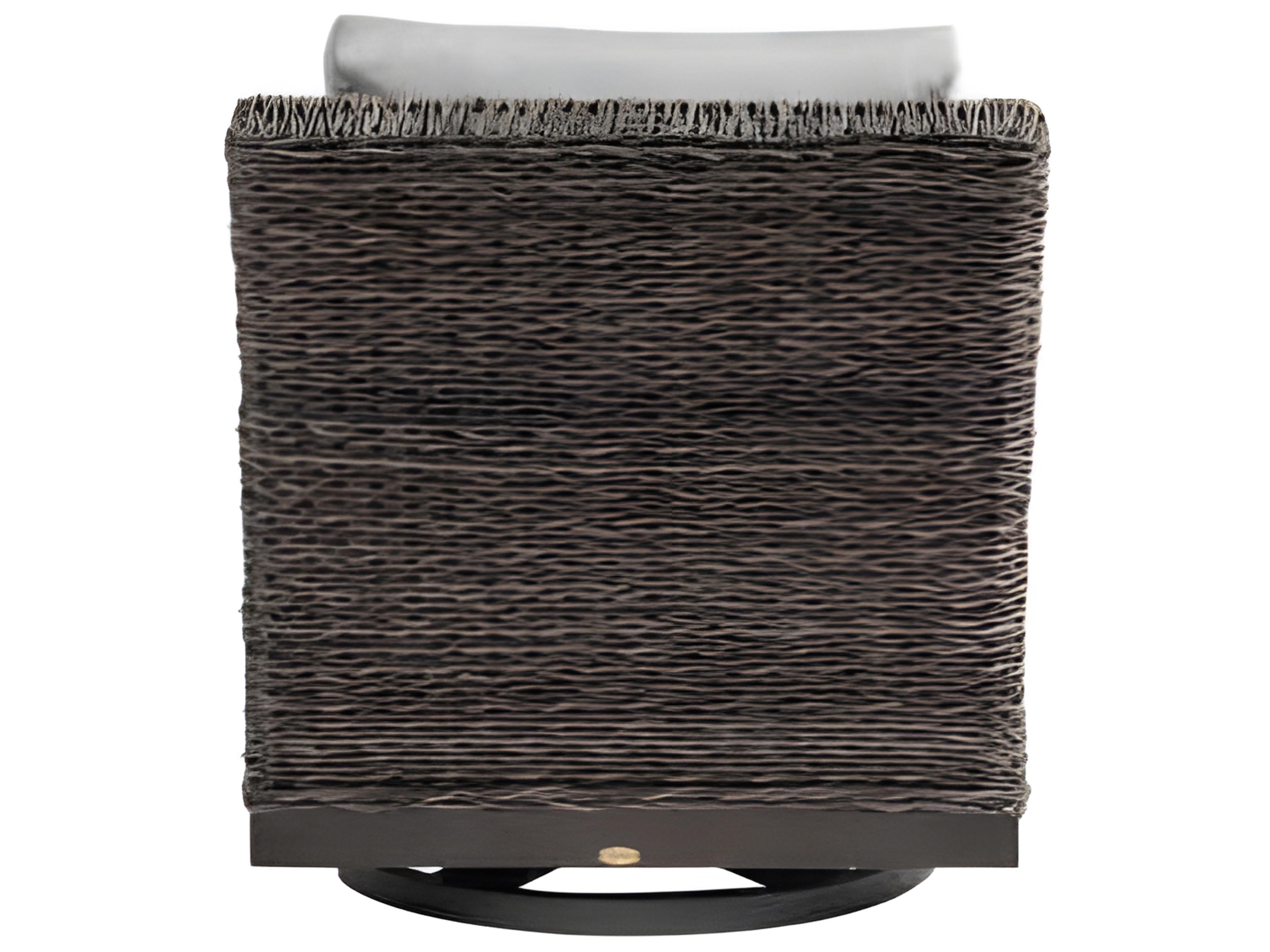 Ratana Boston Silver Ash Grey Aluminum Cushion Lounge Chair