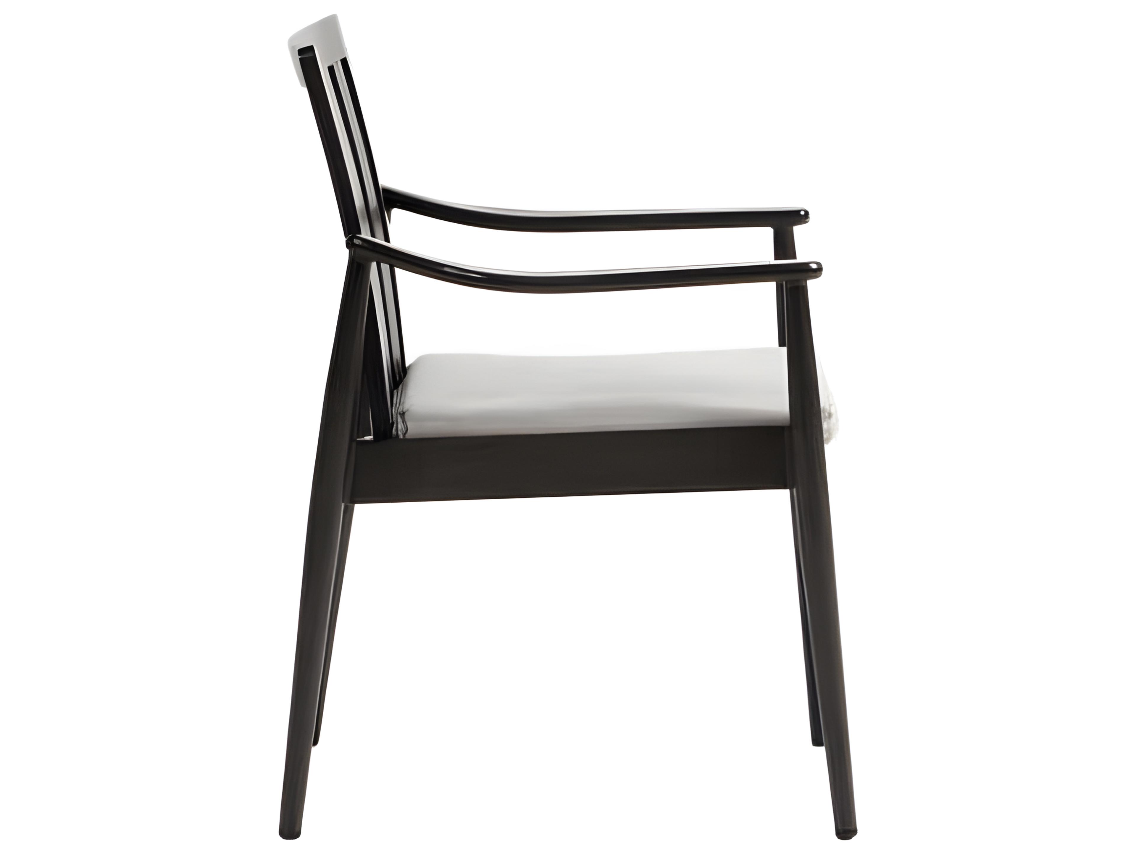Ratana Bolano Silver Ash Grey Aluminum Cushion Dining Chair