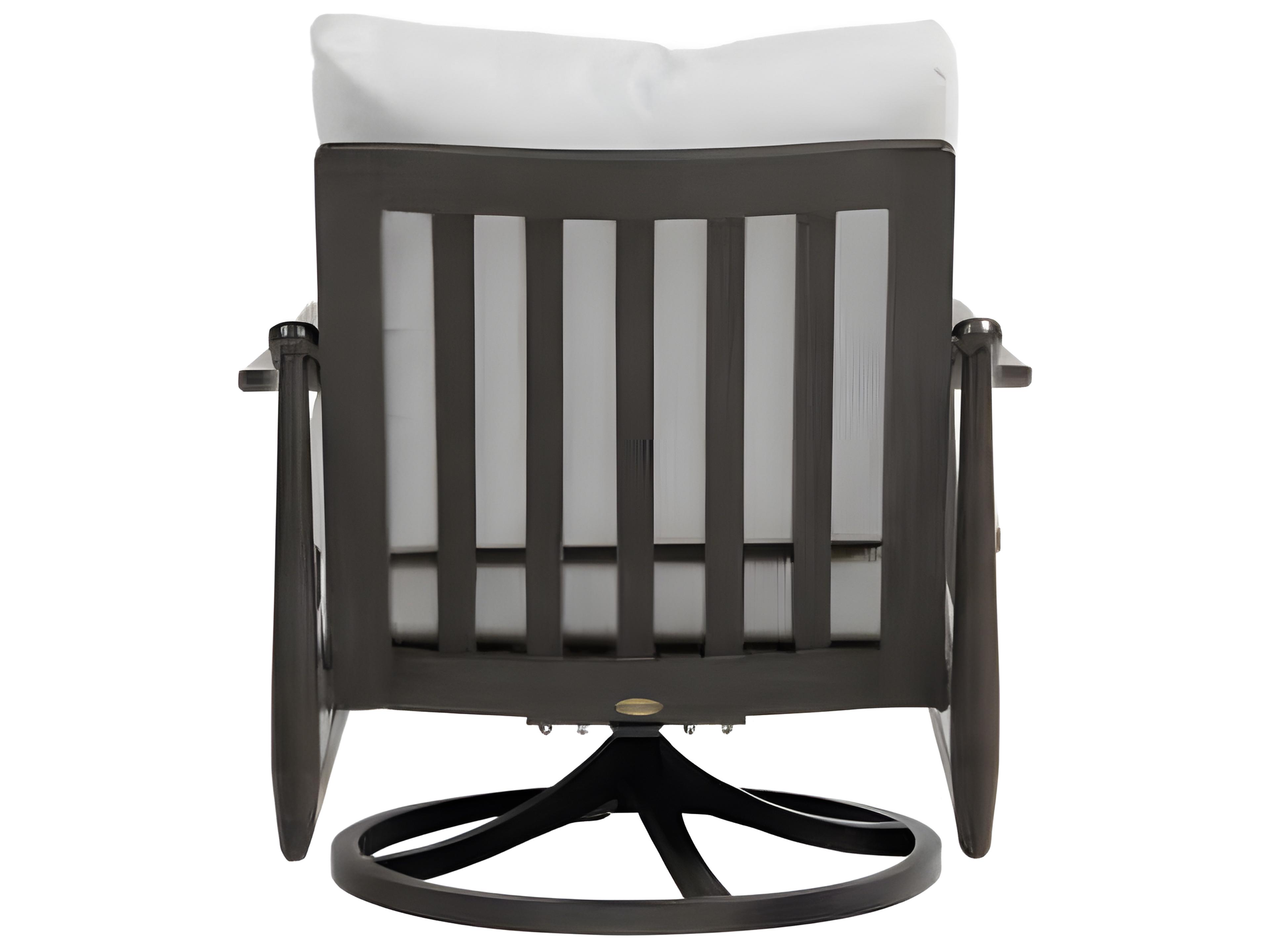 Ratana Bolano Silver Ash Grey Aluminum Cushion Lounge Chair