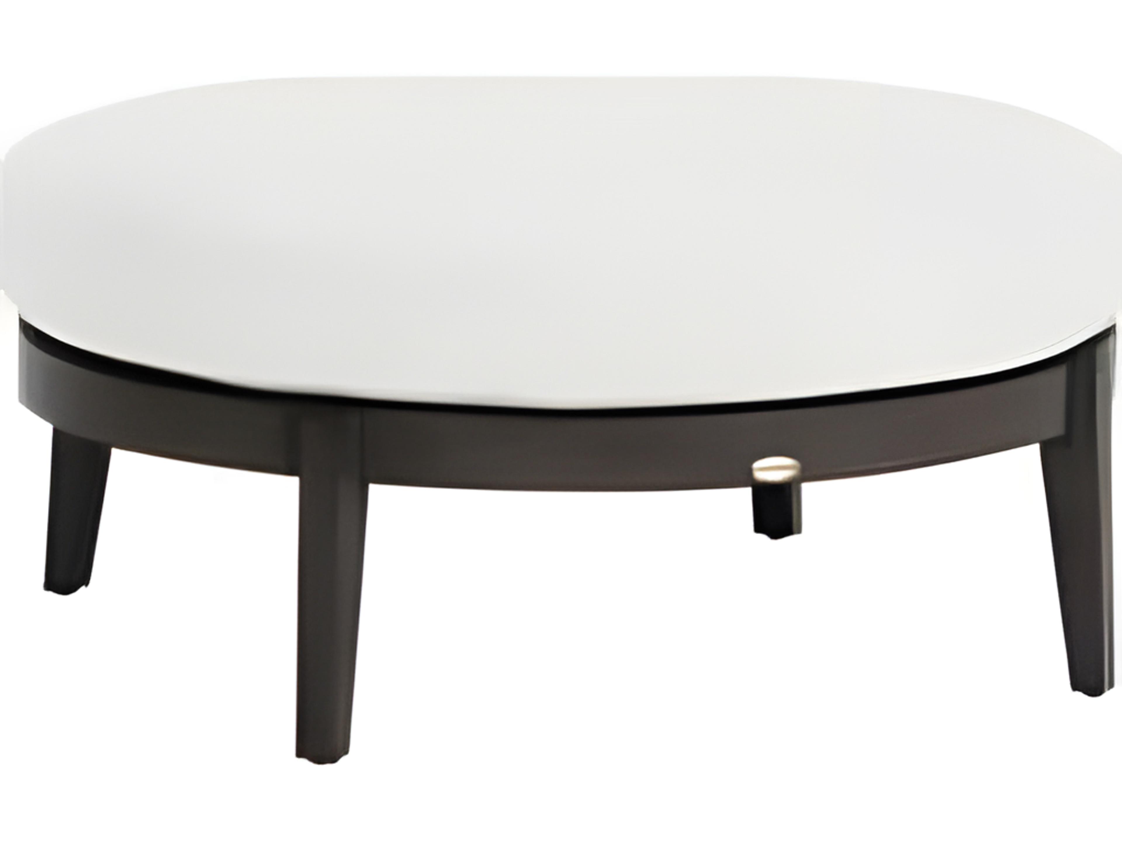 Lucia Sectional Round Ottoman Ash Grey